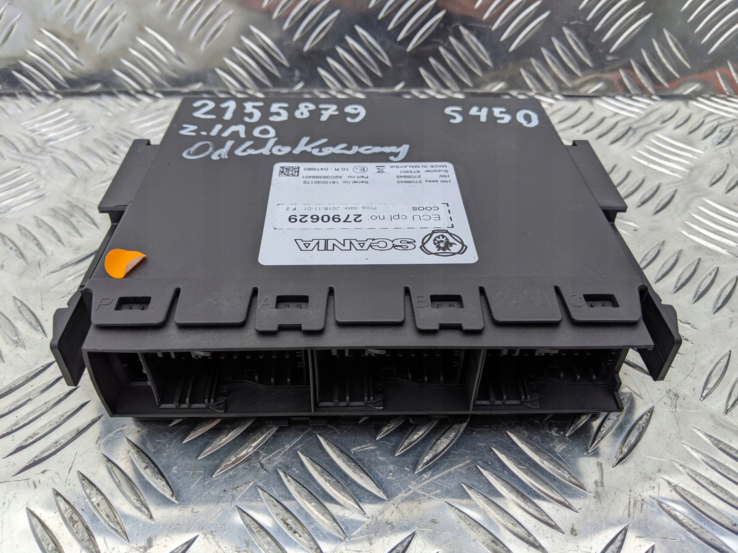 KOORDYNATOR KOMPUTER ECU COO8 SCANIA NTG