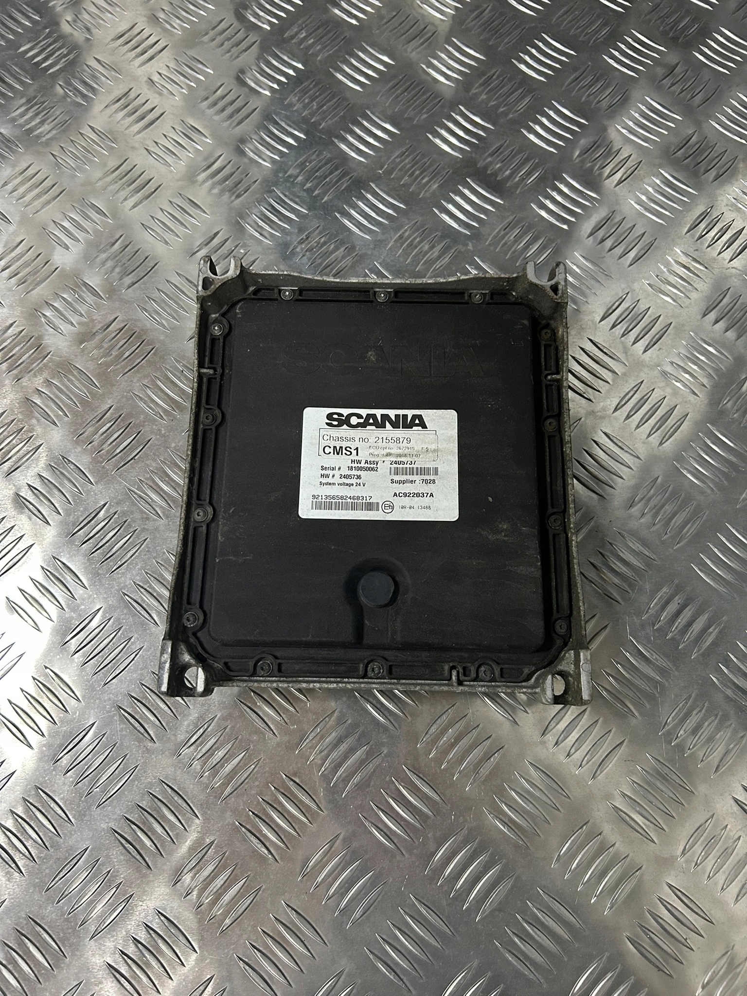 KOMPUTER STEROWNIK ZAWIESZENIA PODWOZIA ECU CMS1 SCANIA NTG