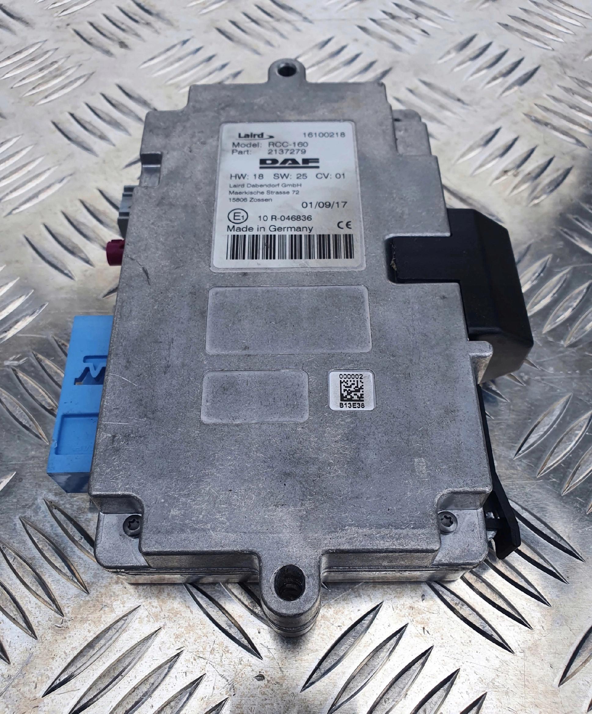 MODUŁ RCC INTERFEJS TELEFONICZNY DAF XF 106 LIFT 4 - obrazek 4