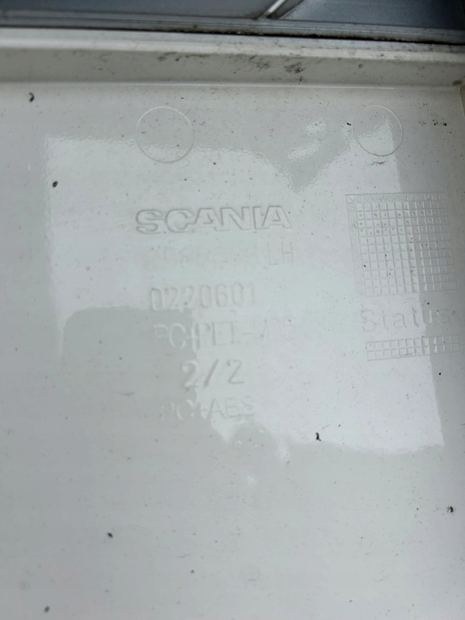 BOCZNY SPOJLER KABINY SCANIA NTG R LEWY - obrazek 3