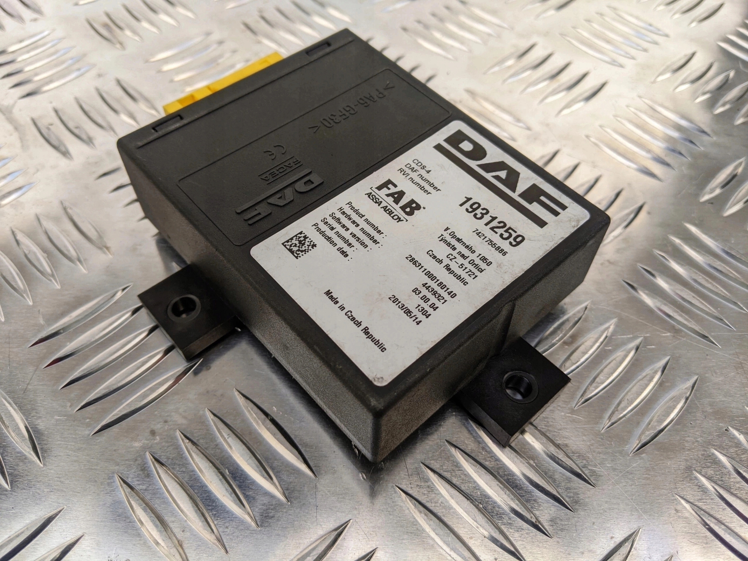 DAF XF 106 EURO 6 STEROWNIK FAB CDS 4 - obrazek 4