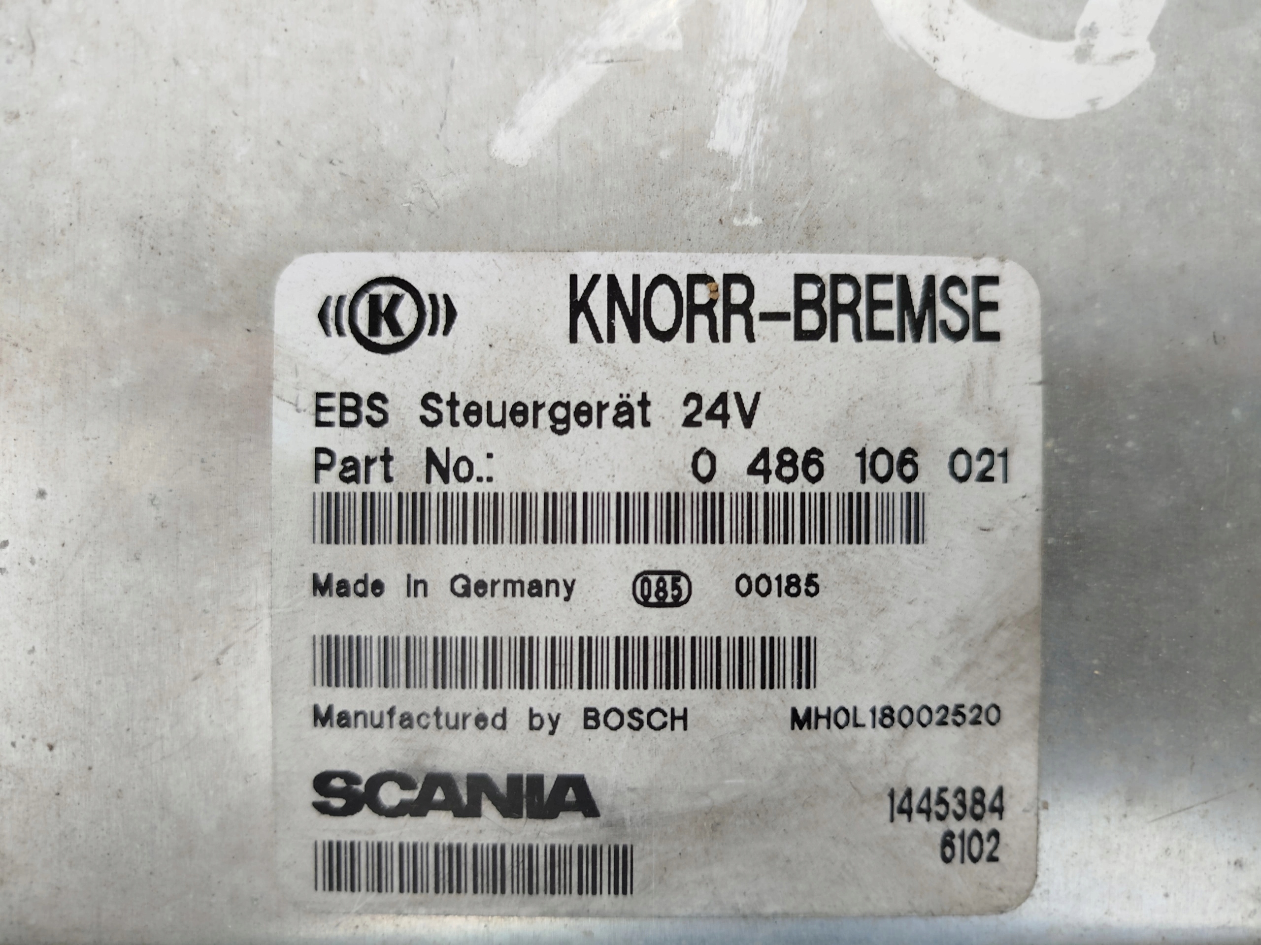 STEROWNIK EBS SCANIA 4 1445384 - obrazek 3