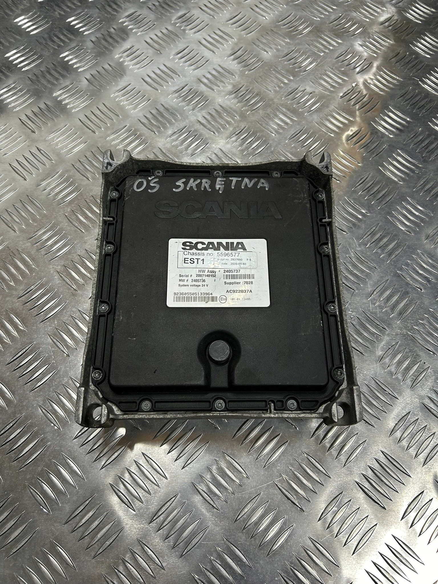 STEROWNIK OSI SKRĘTNEJ EST 1 SCANIA NTG