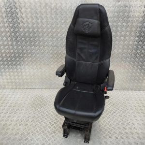 FOTEL PASAŻERA OBROTOWY RECARO SKÓRA SCANIA