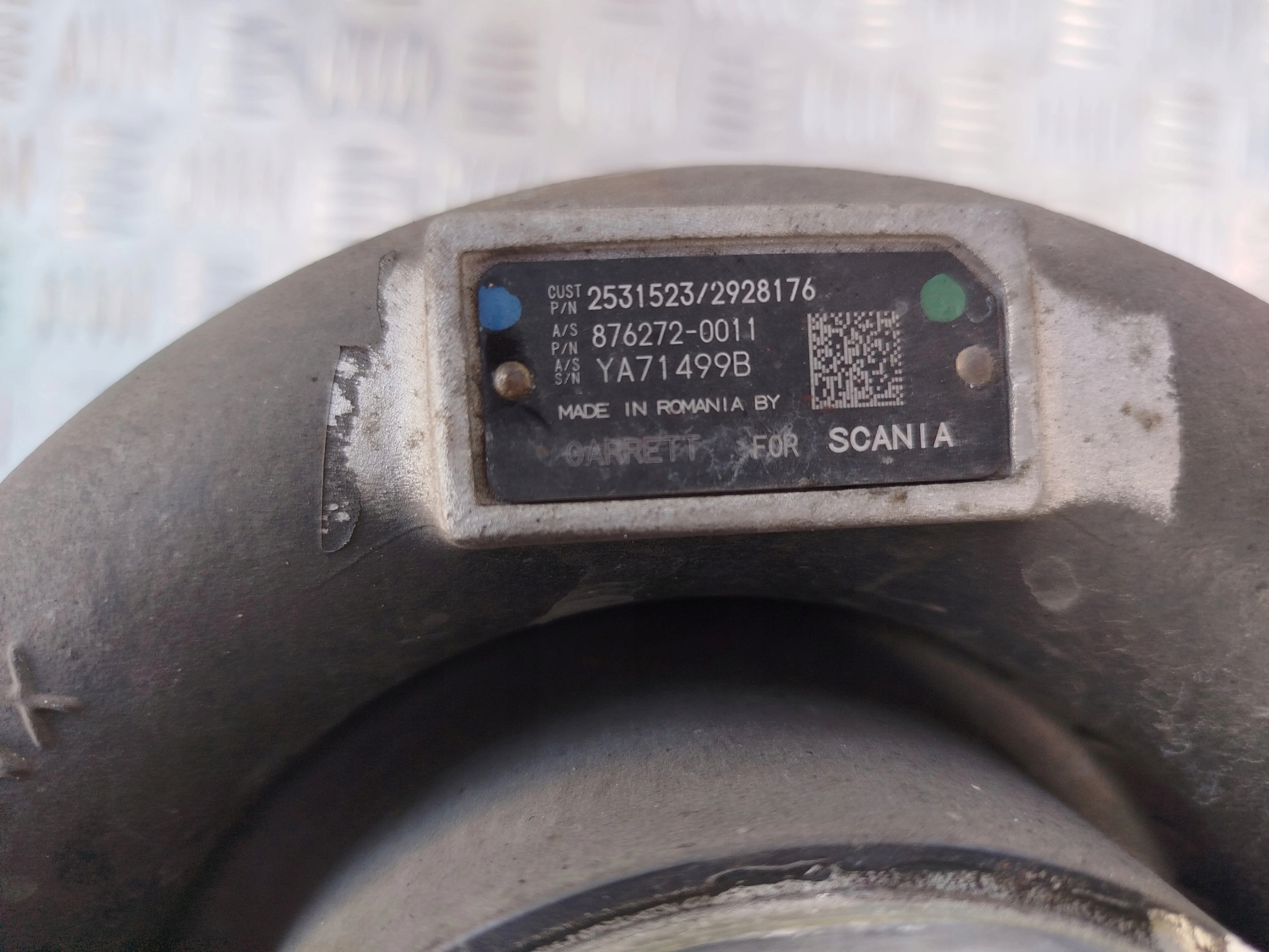 TURBINA TURBOSPRĘŻARKA SCANIA NTG 450 - obrazek 6