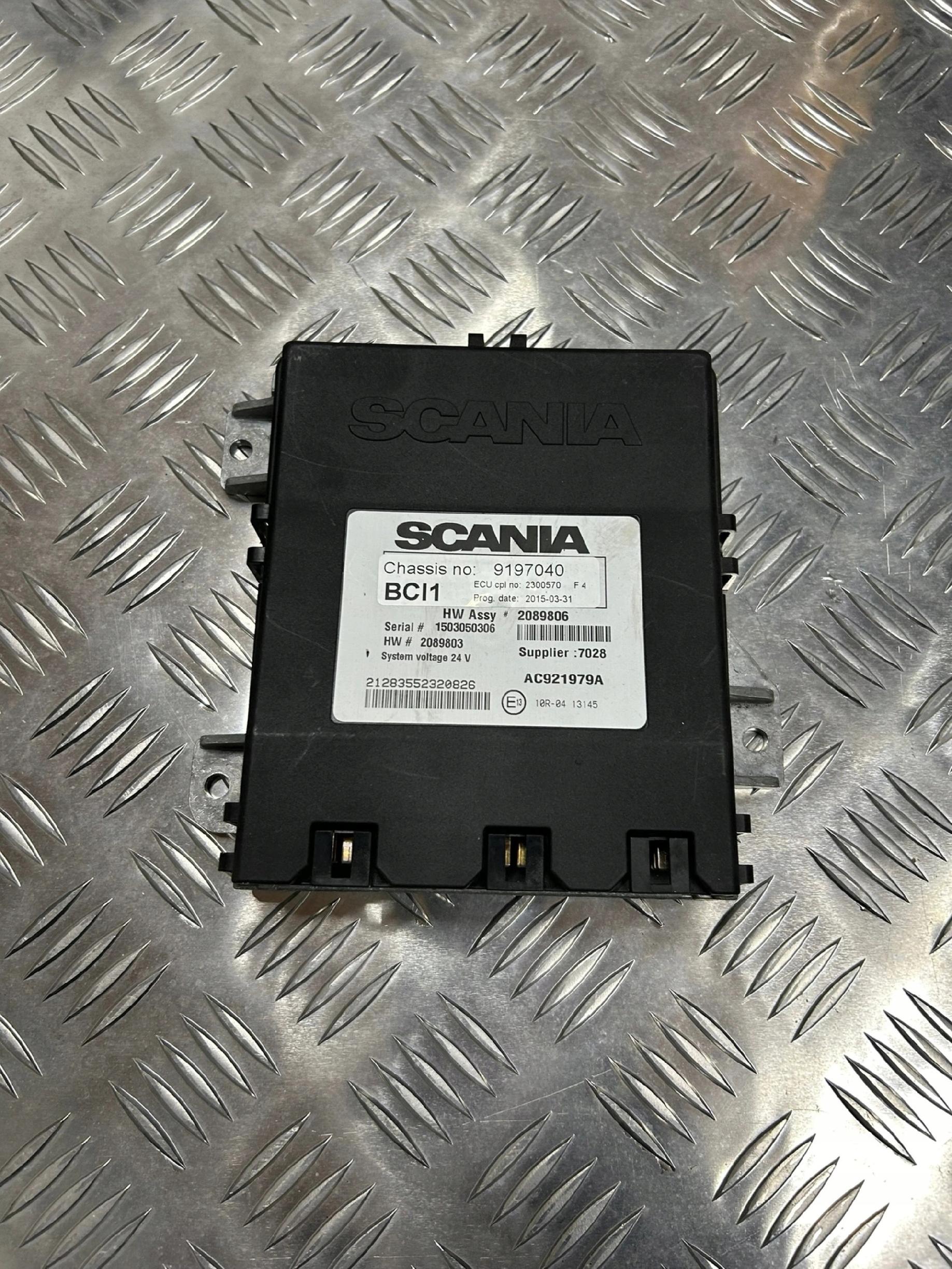 STEROWNIK MODUŁ ZABUDOWY BCI SCANIA R