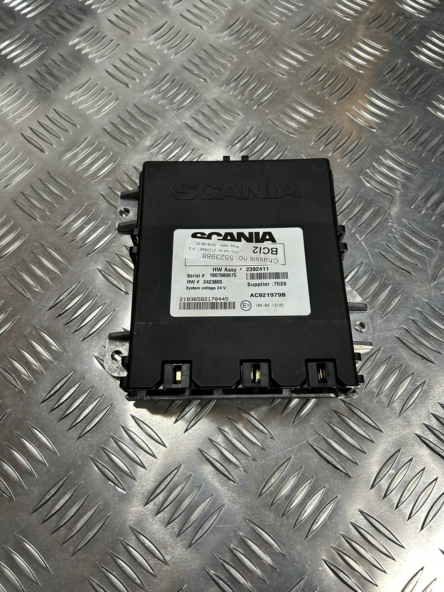 STEROWNIK MODUŁ ZABUDOWY BCI2 SCANIA NTG - obrazek 3