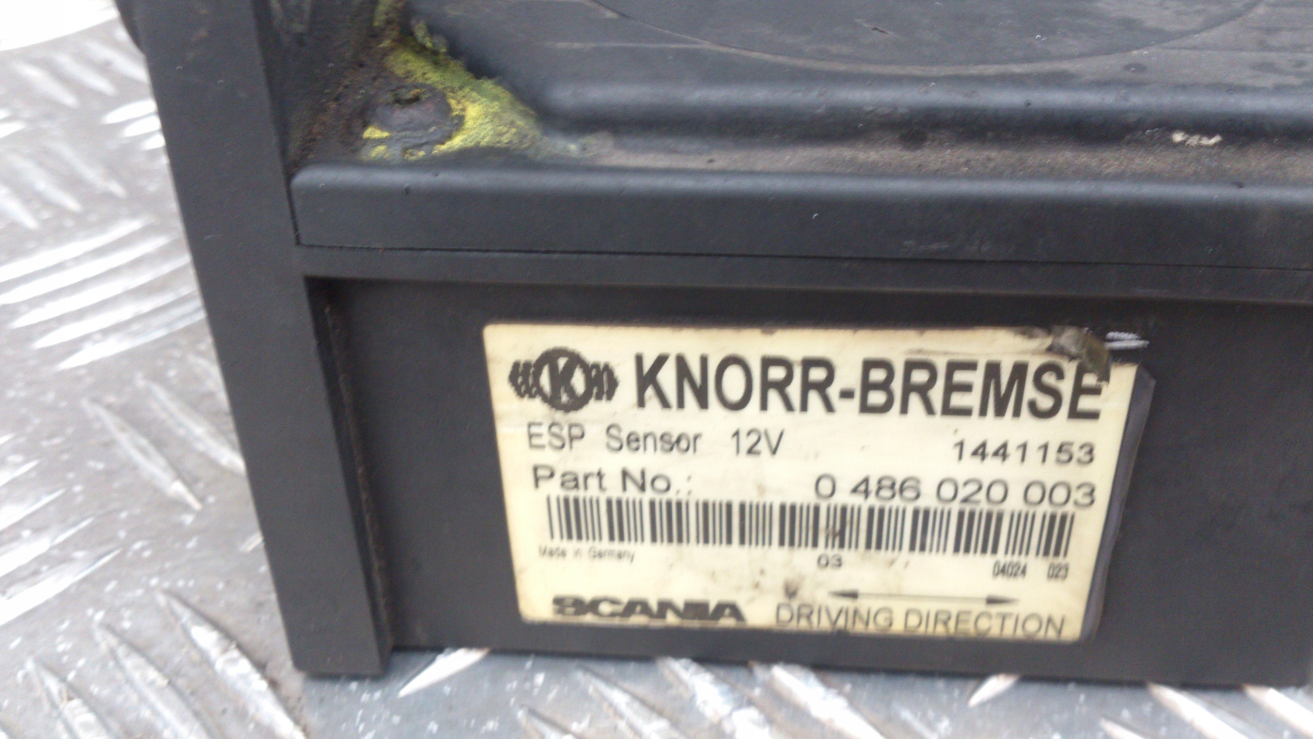 SENSOR CZUJNIK ESP SCANIA R STARY TYP - obrazek 4