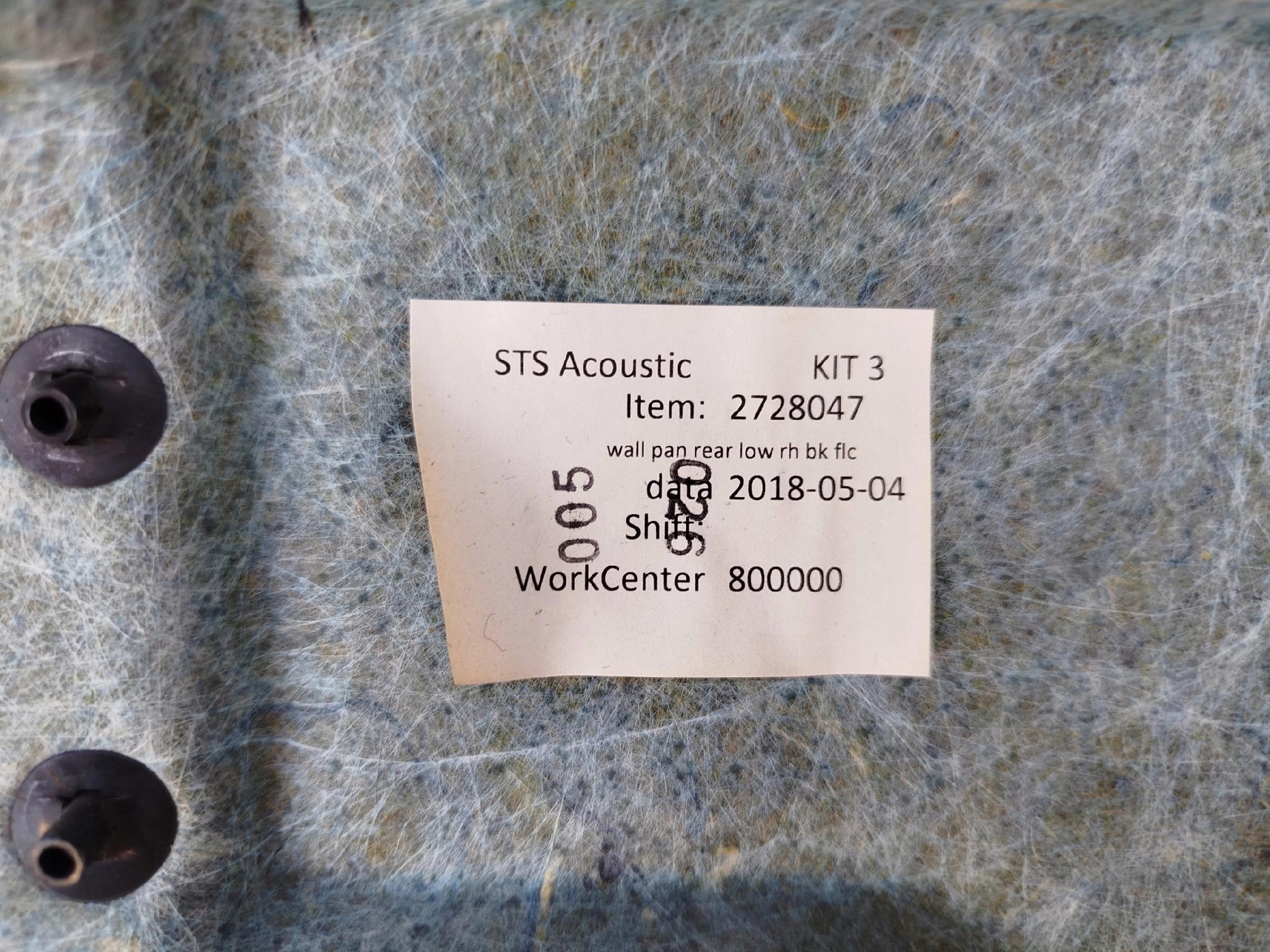 TAPICERKA SCHOWKA TYLNEGO PRAWA KABINY SCANIA G NTG - obrazek 3