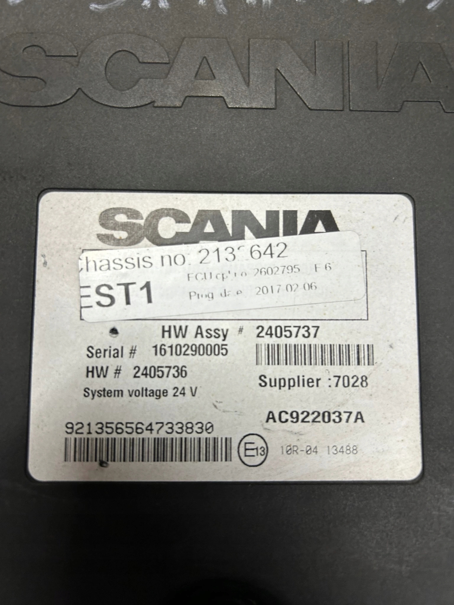 STEROWNIK OSI SKRĘTNEJ EST 1 SCANIA NTG - obrazek 6