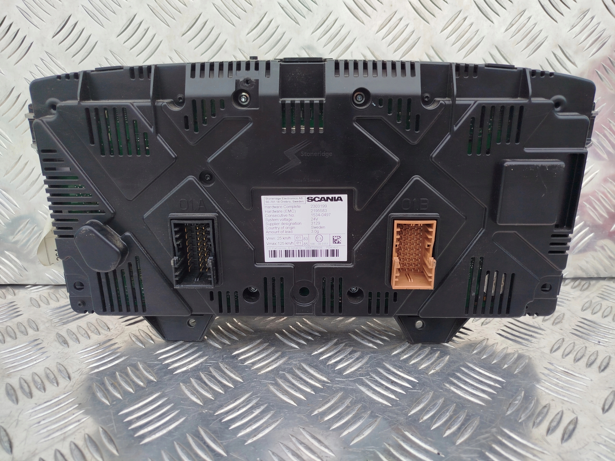 ZEGARY DUŻY WYŚWIETLACZ SCANIA STREAMLINE EURO 6 - obrazek 3