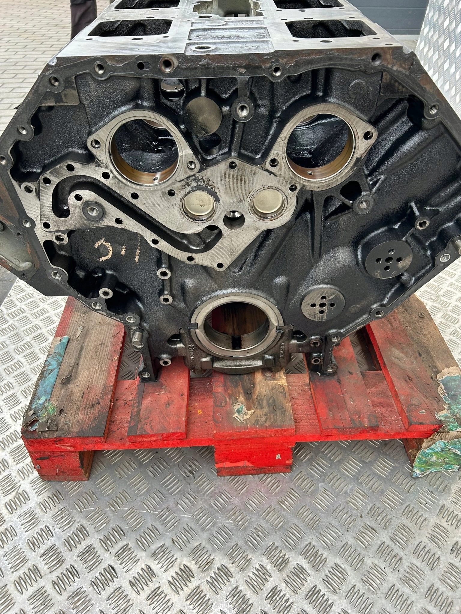 BLOK SILNIKA SCANIA R 500 560 580 620 V8 PDE 2007 ROK - obrazek 2