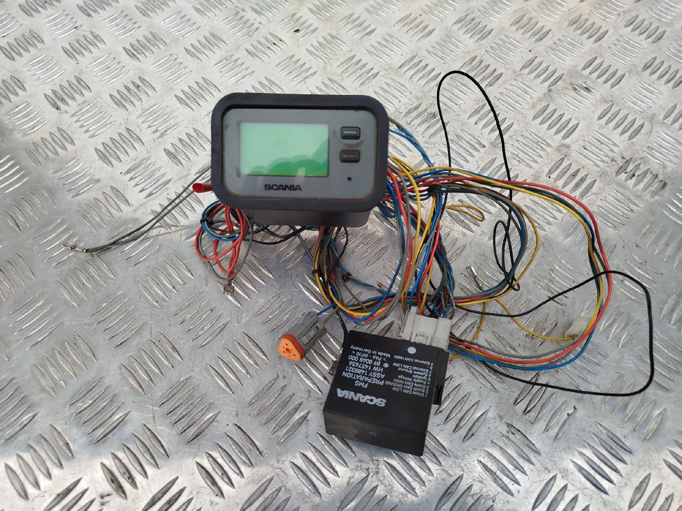 WYŚWIETLACZ KOMPUTERA PANEL SCANIA 4