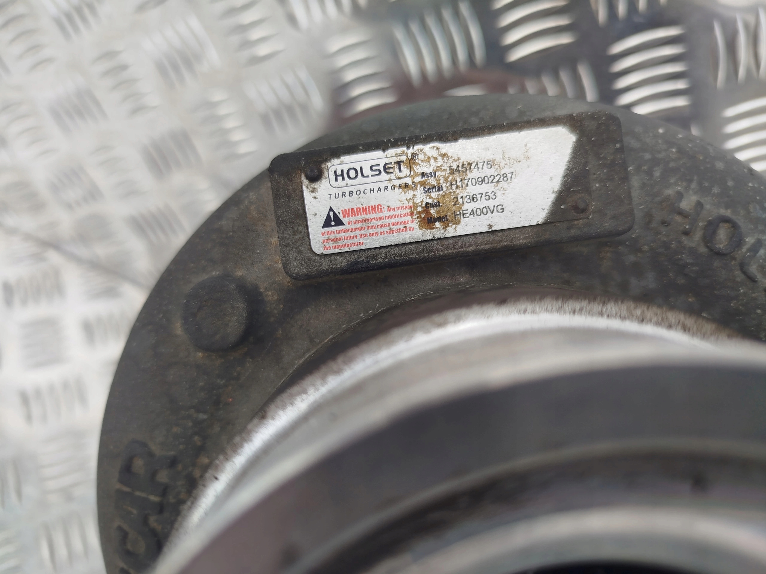 TURBINA TURBO TURBOSPRĘŻARKA DAF XF 106 LIFT 480 - obrazek 5