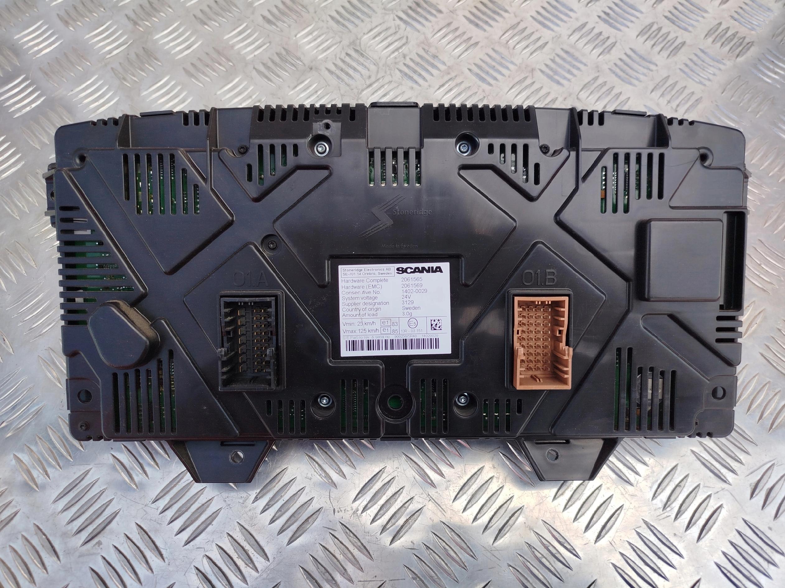 ZEGARY DUŻY WYŚWIETLACZ SCANIA STREAMLINE EURO 6 - obrazek 7