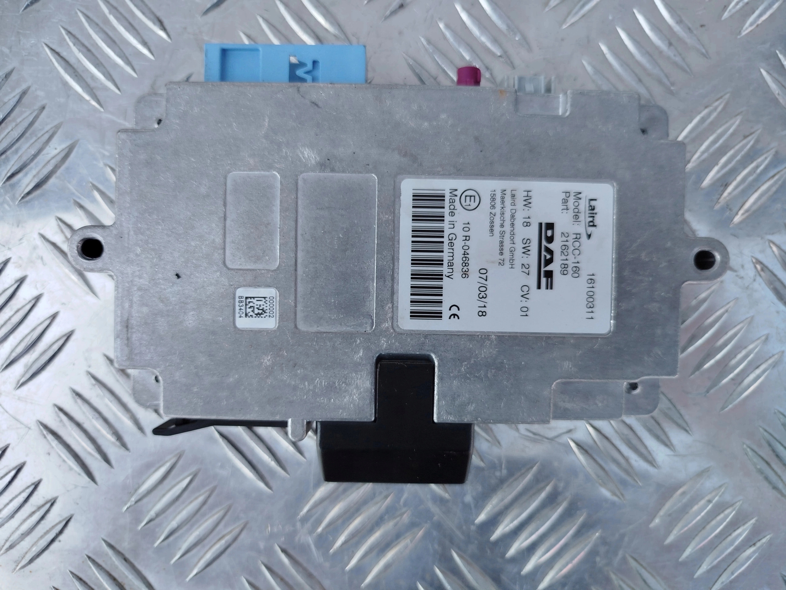 MODUŁ TELEFONU STEROWNIK DAF XF 106 LIFT - obrazek 3