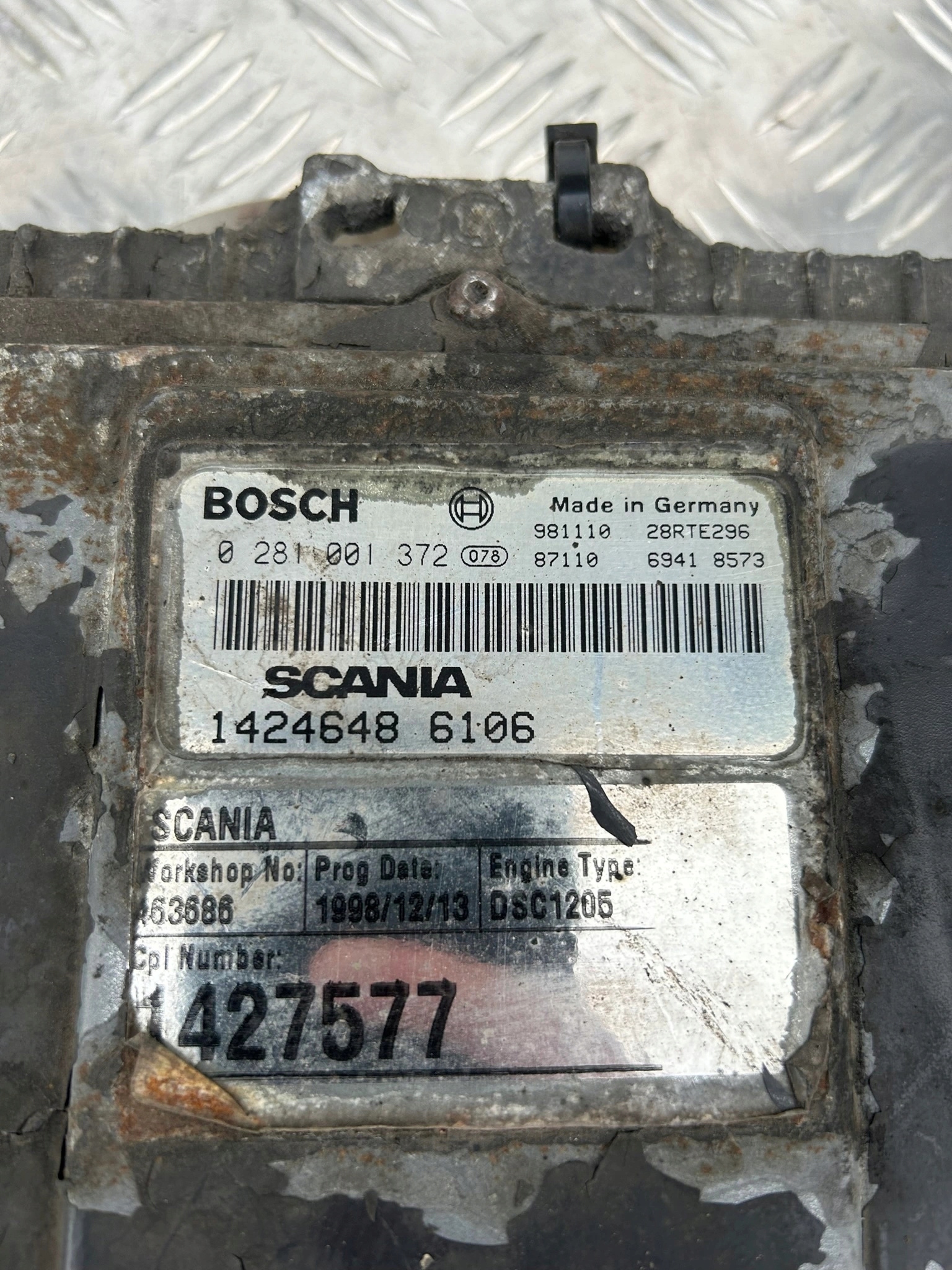 STEROWNIK KOMPUTER ECU COO7 SCANIA - obrazek 14