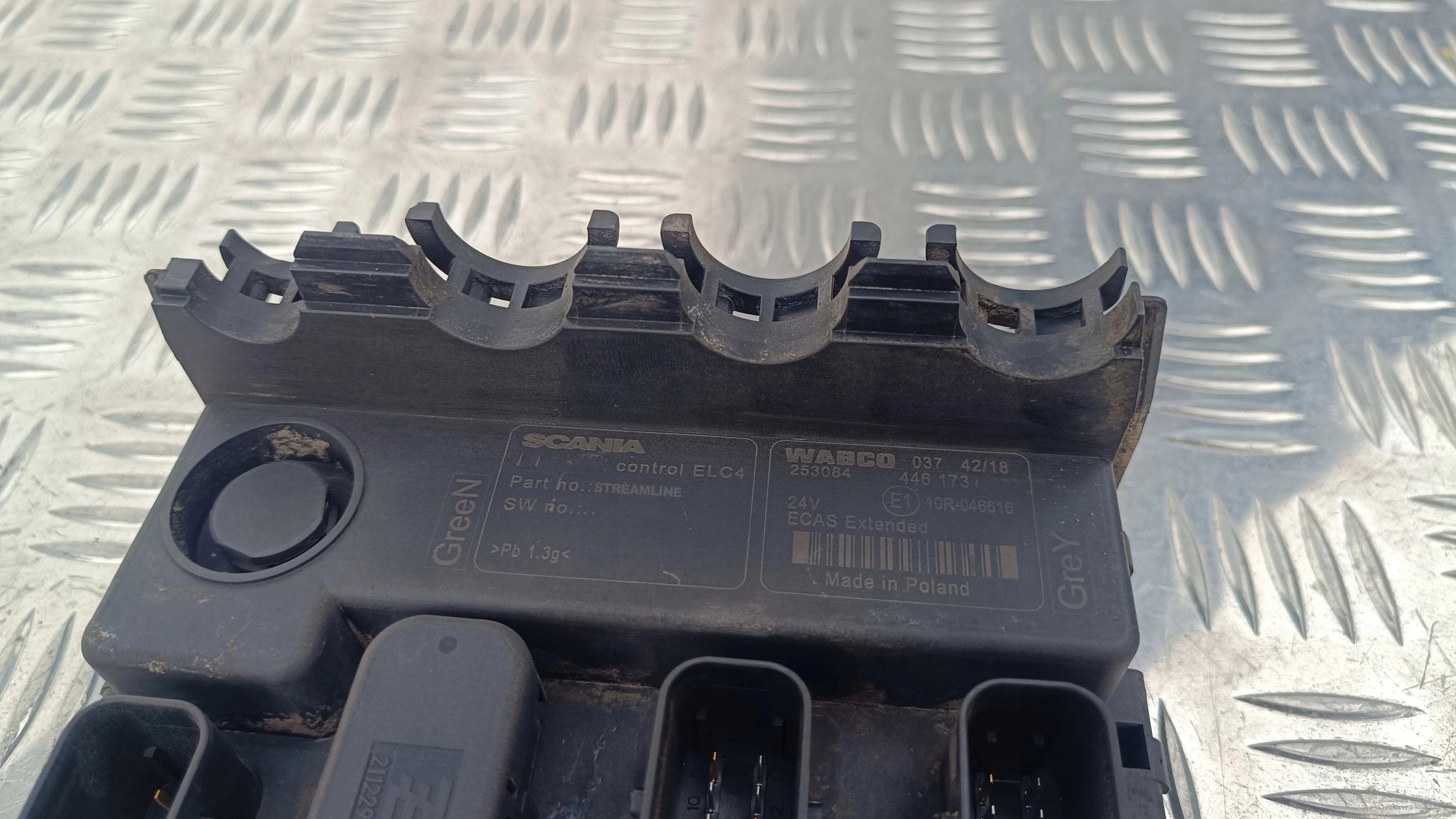 STEROWNIK ECAS SCANIA STREAMLINE 3 WTYCZKI EXTENDED - obrazek 3