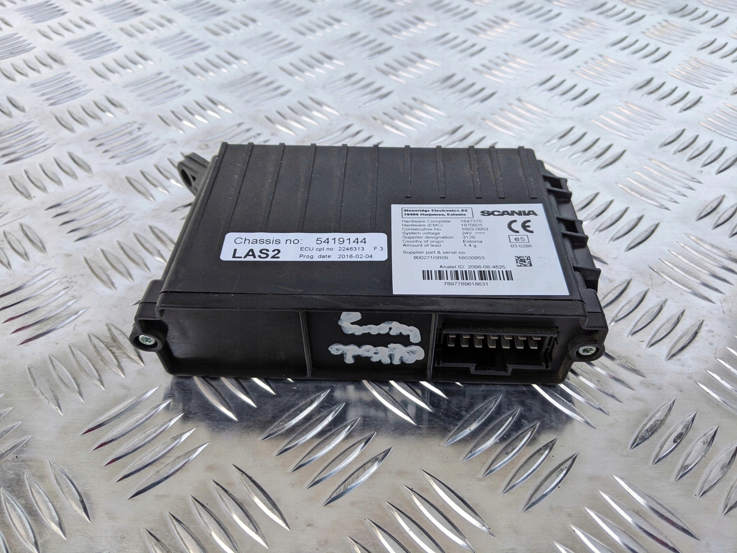 STEROWNIK DO CENTRALNEGO ZAMKA SCANIA R LAS2 - obrazek 3