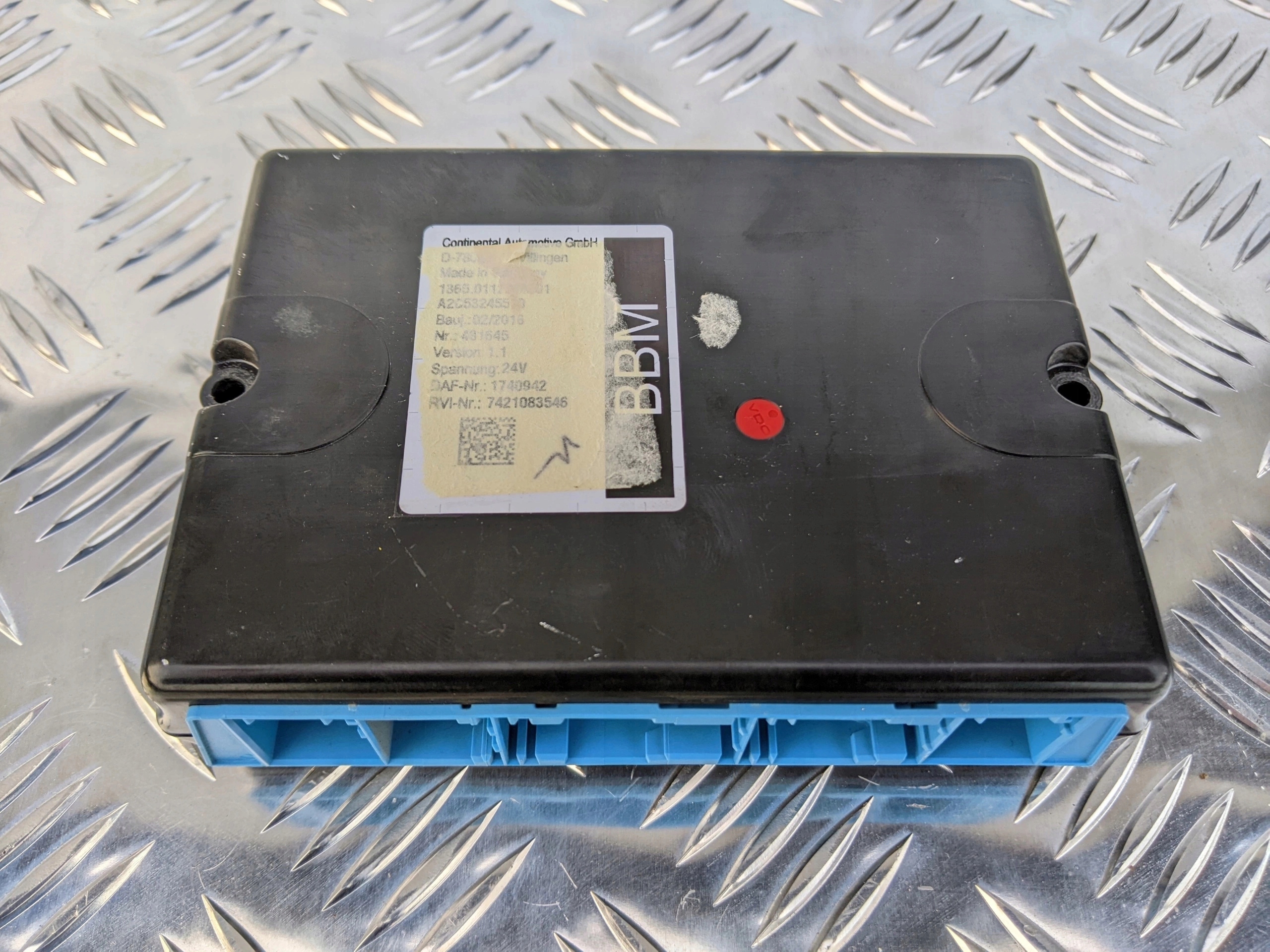 STEROWNIK MODUŁ KOMPUTER BBM VER 1.1 DAF XF 106 - obrazek 3