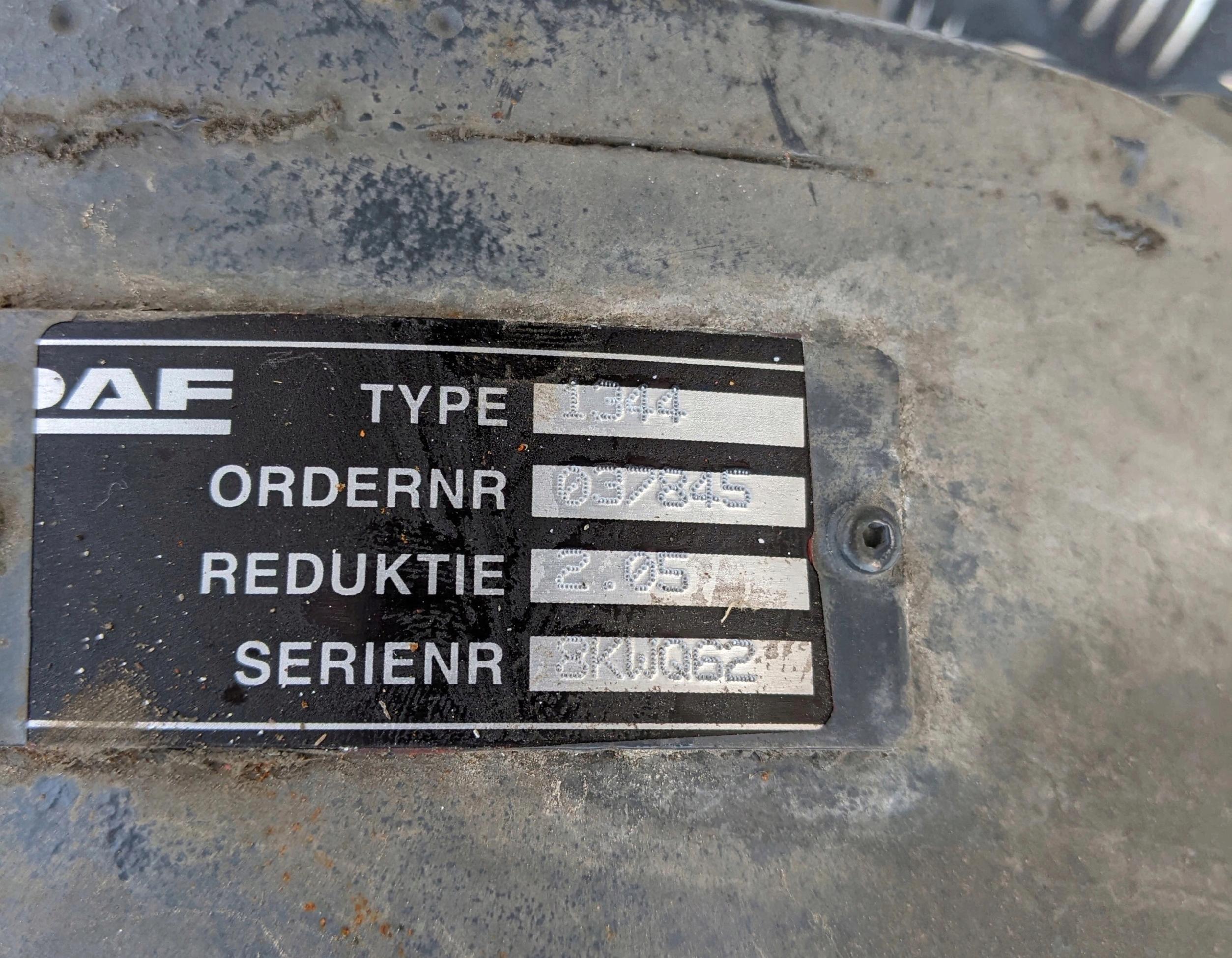 WKŁAD MOSTU 2,05 1344 DAF XF 106 480 LIFT - obrazek 4