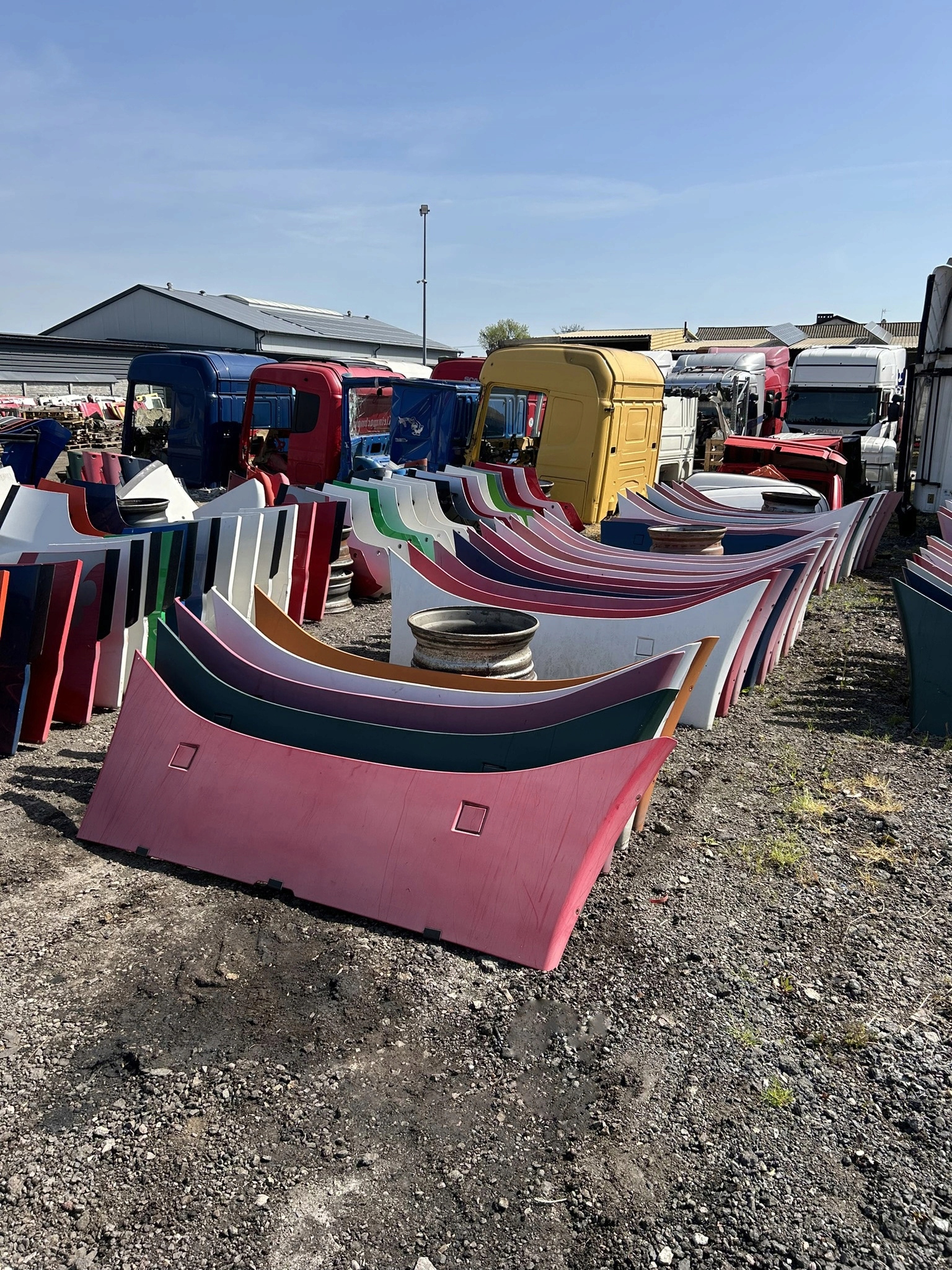 OWIEWKA SPOJLER DACHOWY SCANIA TOPLINE