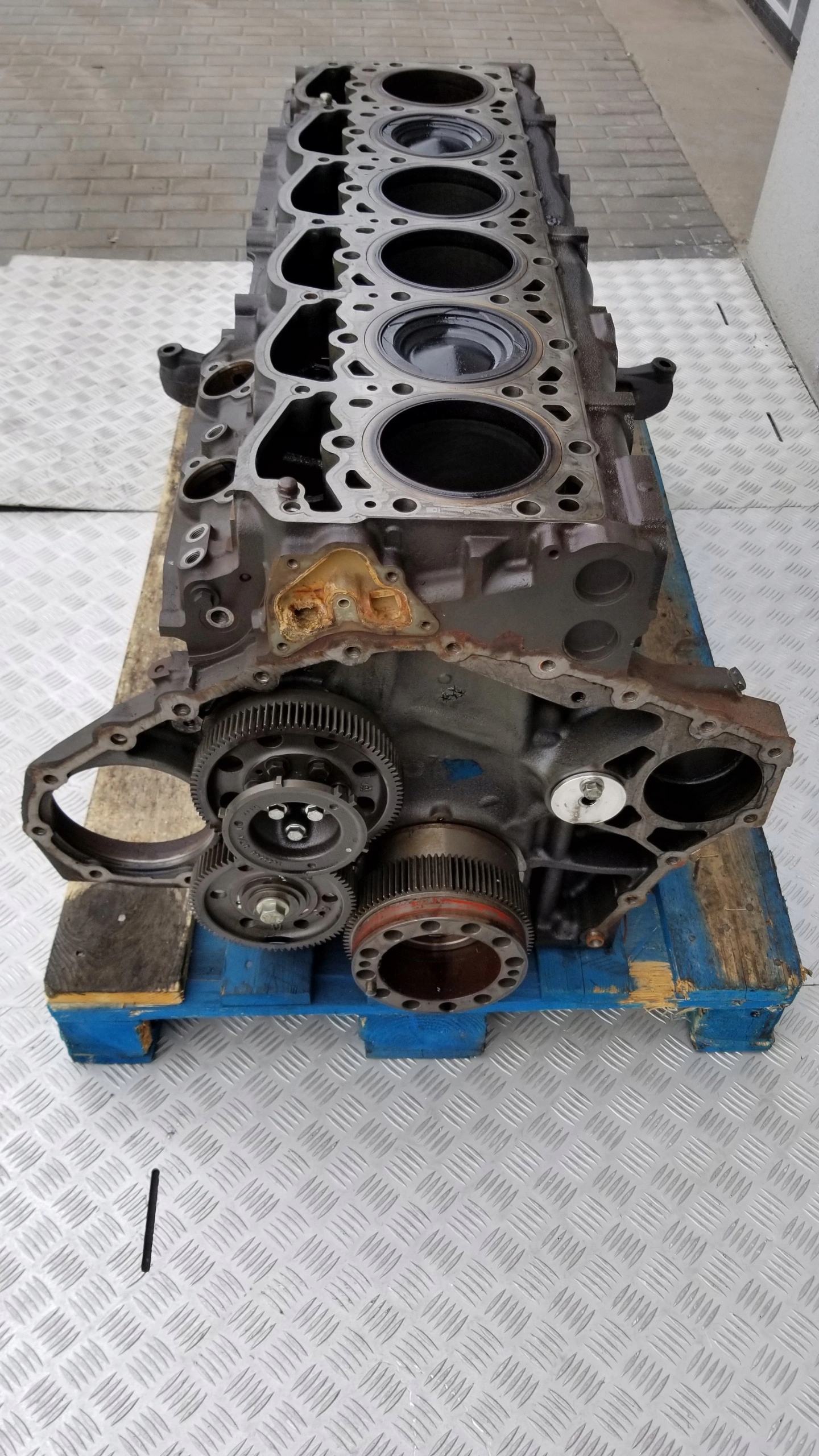 SŁUPEK SILNIKA SILNIK DAF 106 460 - obrazek 2