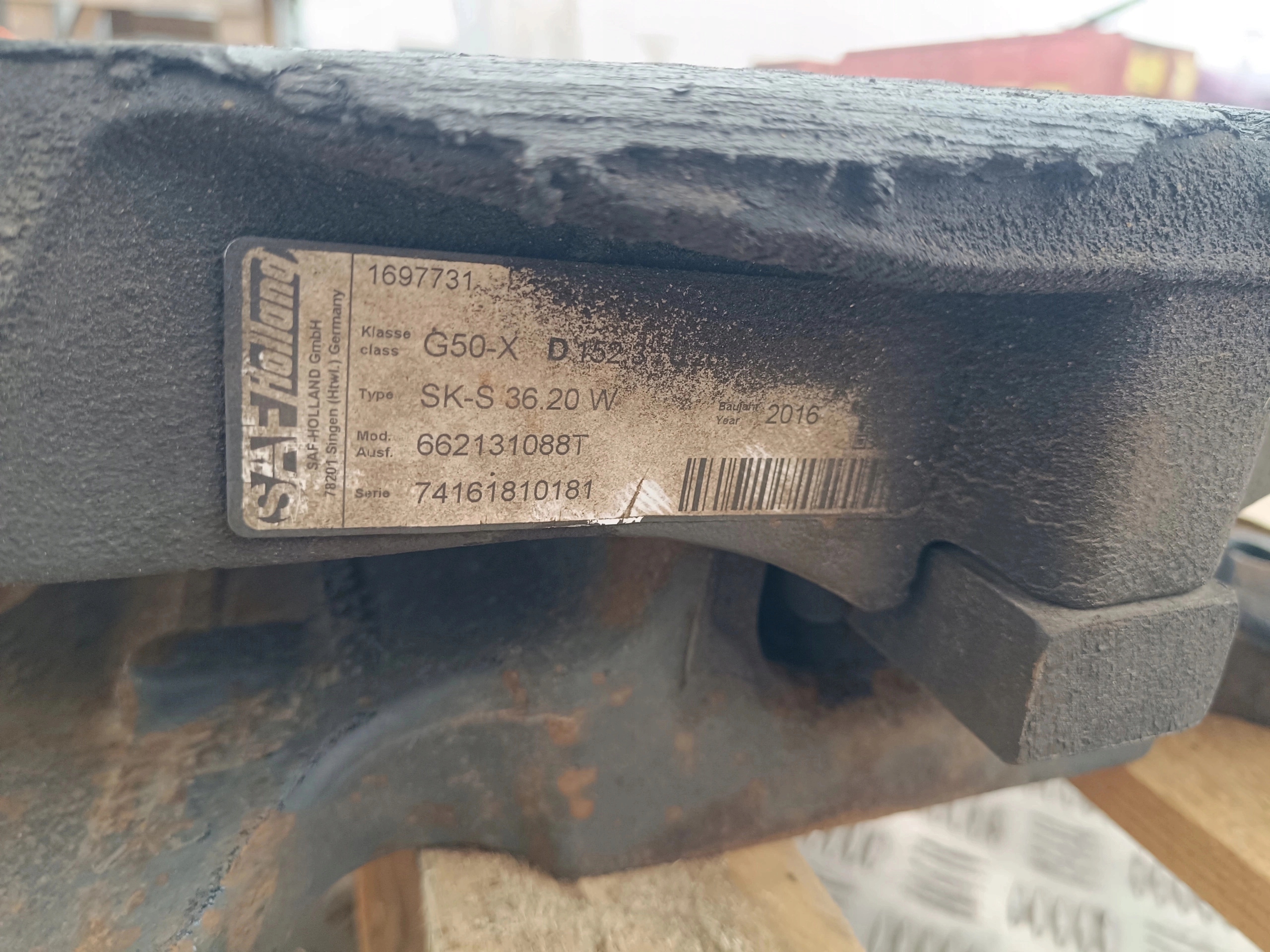 SIODŁO DAF XF 106 15 CM - obrazek 3