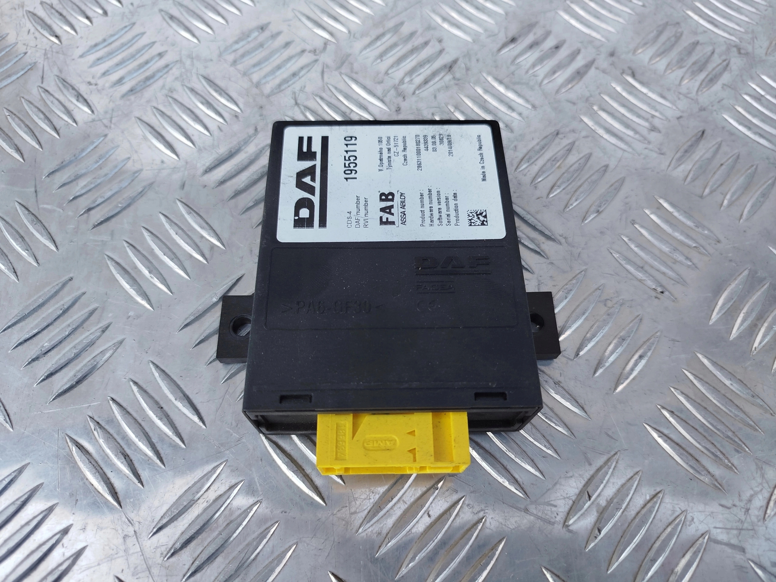 STEROWNIK FAB CDS 4 DAF XF 106 EURO 6 - obrazek 3