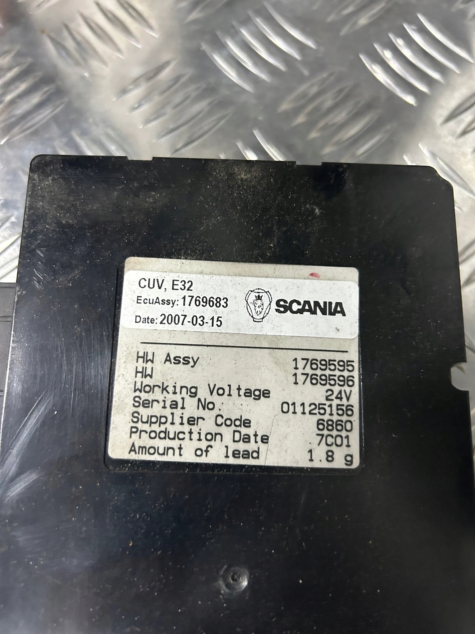 KOORDYNATOR STEROWNIK ŚWIATEŁ VIS CUV 1 SCANIA - obrazek 2