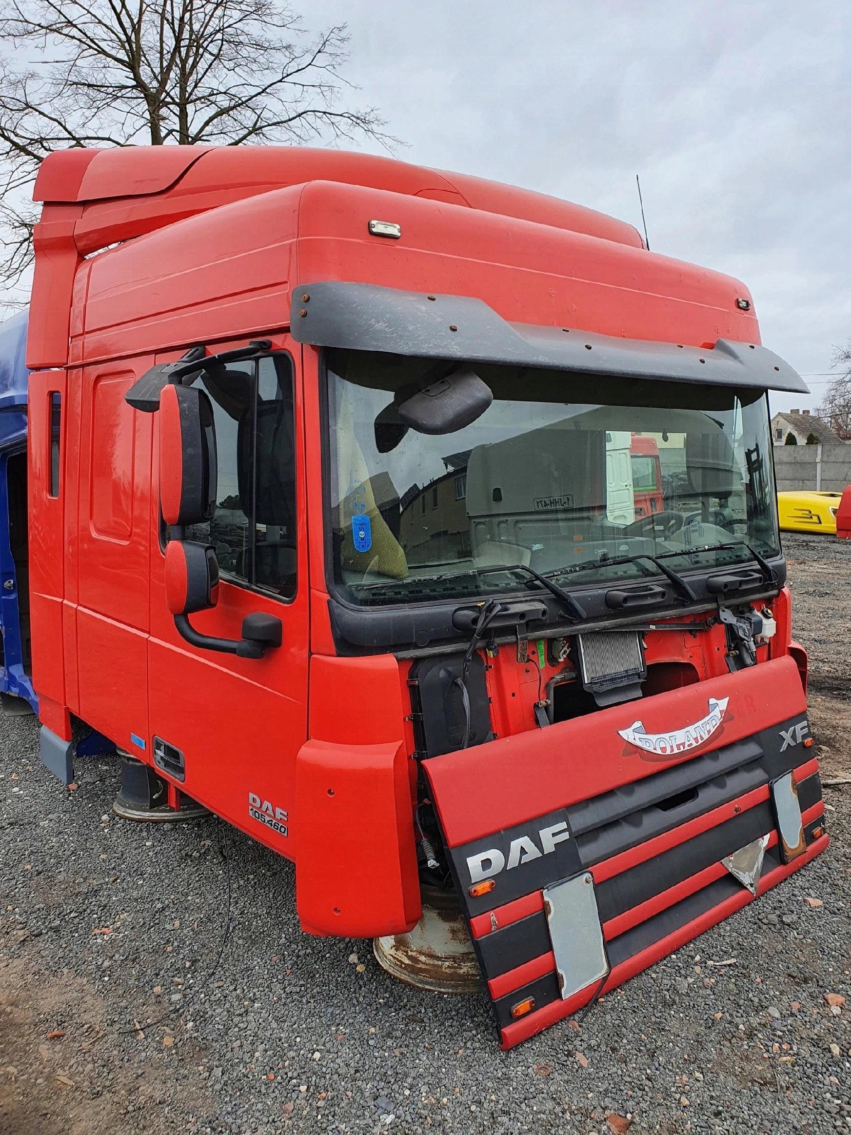 KABINA DAF XF 105 NOWY TYP SŁUPKA