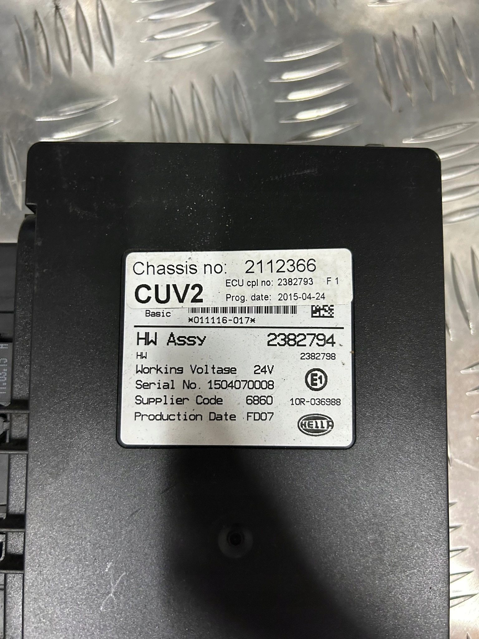 KOORDYNATOR STEROWNIK ŚWIATEŁ VIS CUV 2 SCANIA - obrazek 2