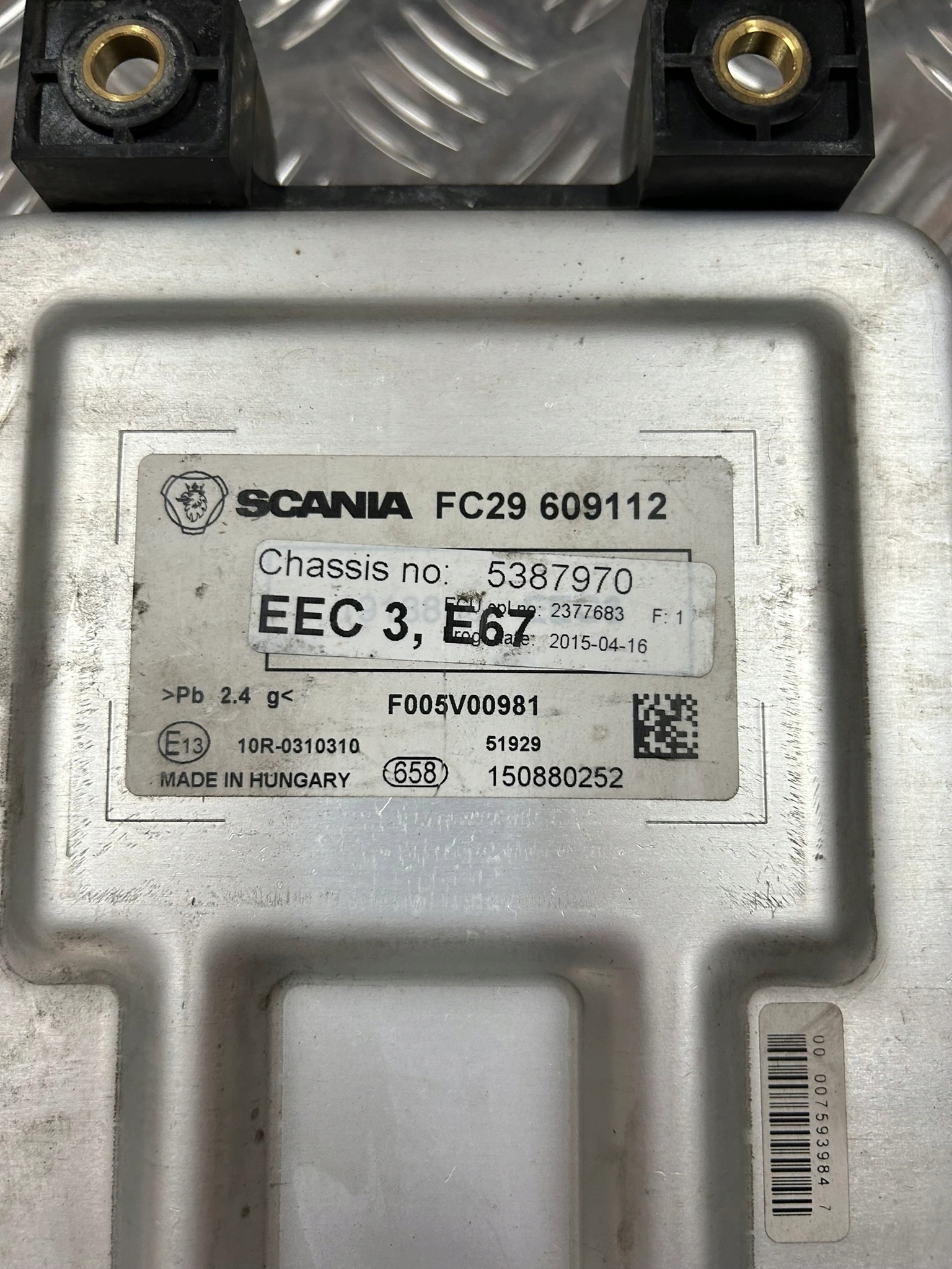 STEROWNIK MODUŁ ADBLUE EEC3 SCANIA R - obrazek 2