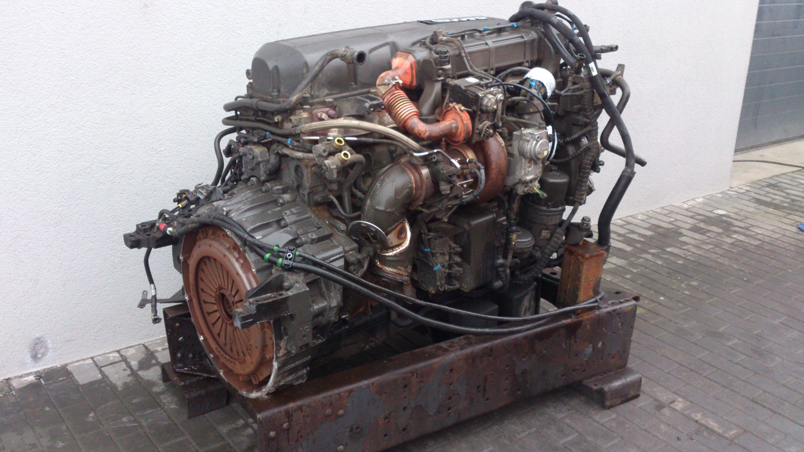 SILNIK BEZ OSPRZĘTU 460 KM DAF XF 106 EURO 6 - obrazek 2