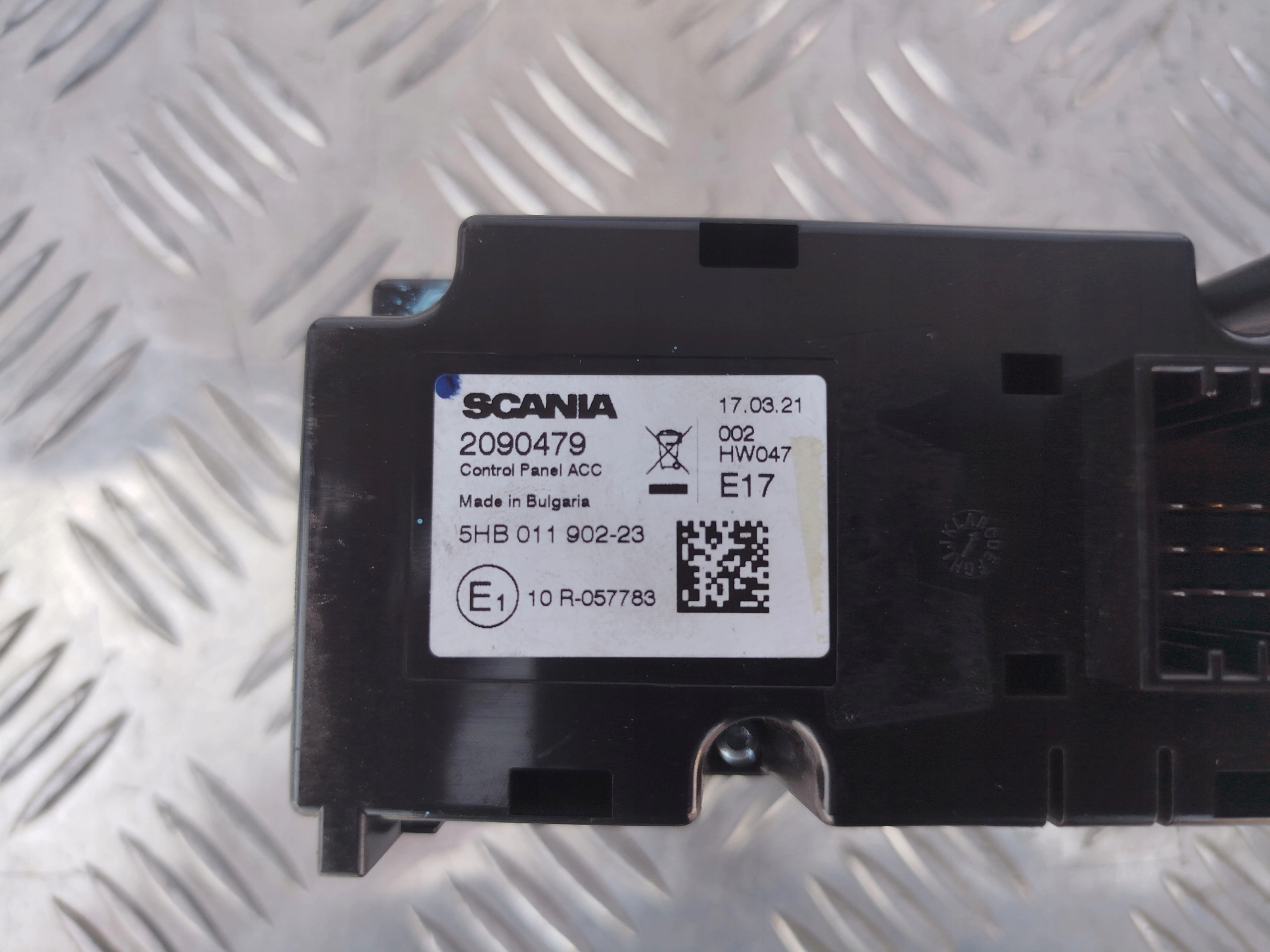 PANEL OGRZEWANIA KLIMATYZACJI SCANIA NTG - obrazek 5