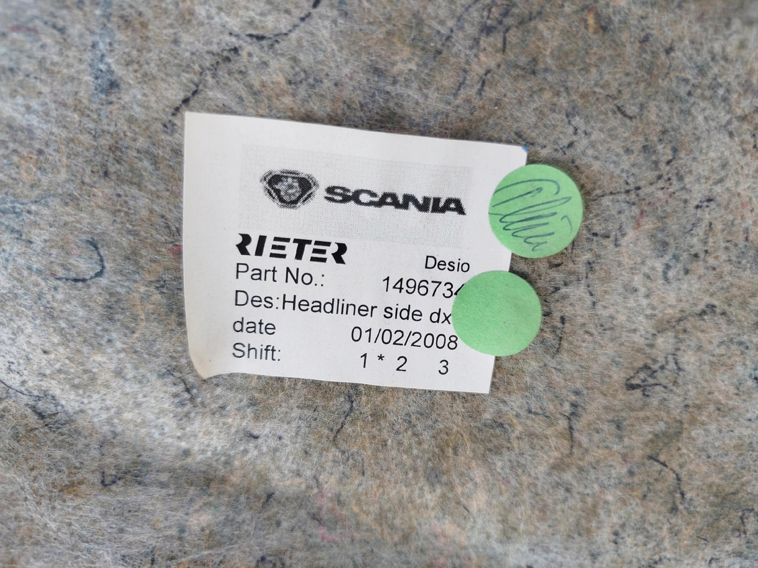 TAPICERKA DACHOWA BOCZNA PRAWA SCANIA HIGHLINE - obrazek 5