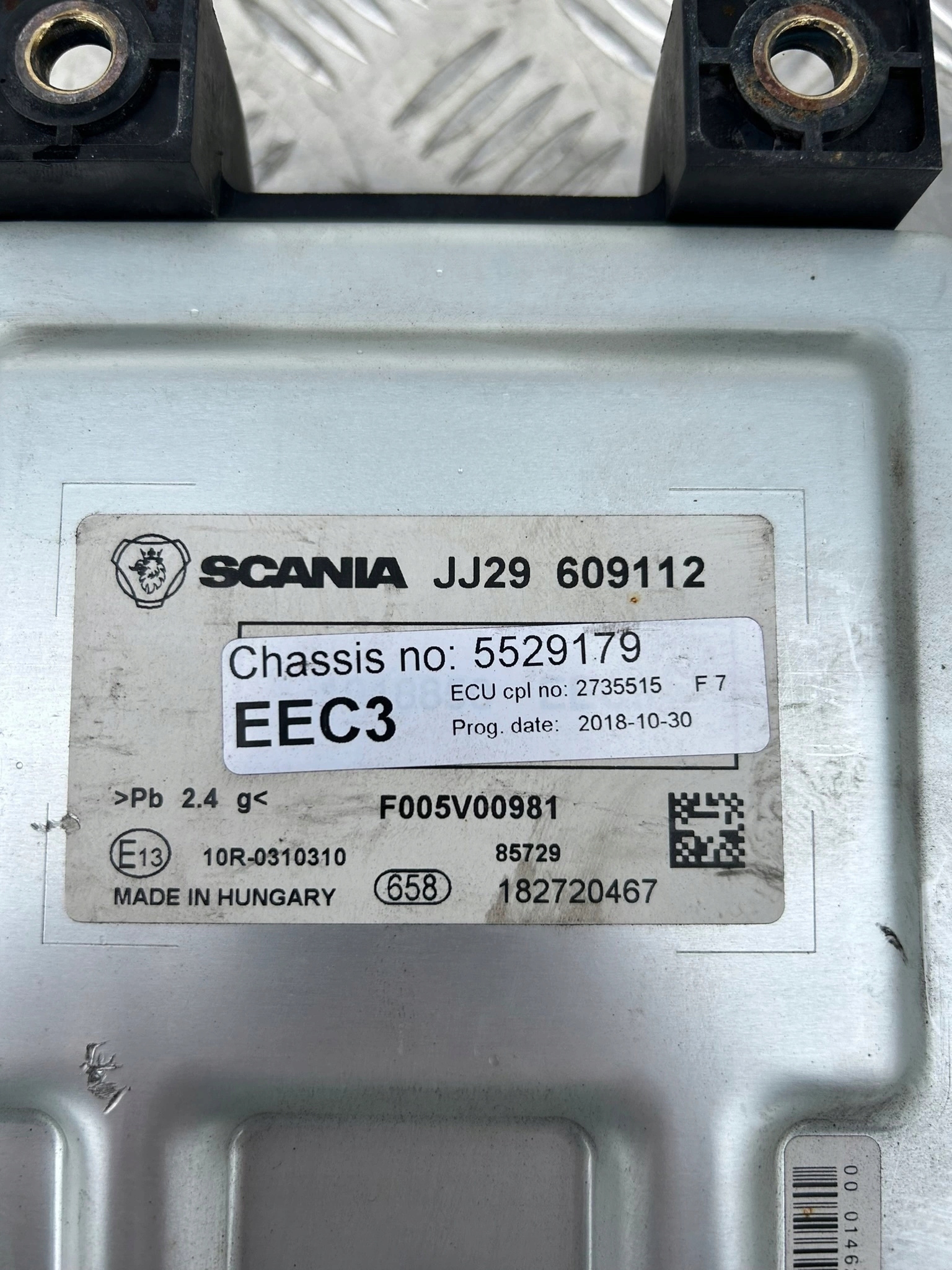 STEROWNIK MODUŁ ADBLUE EEC3 SCANIA NTG - obrazek 2