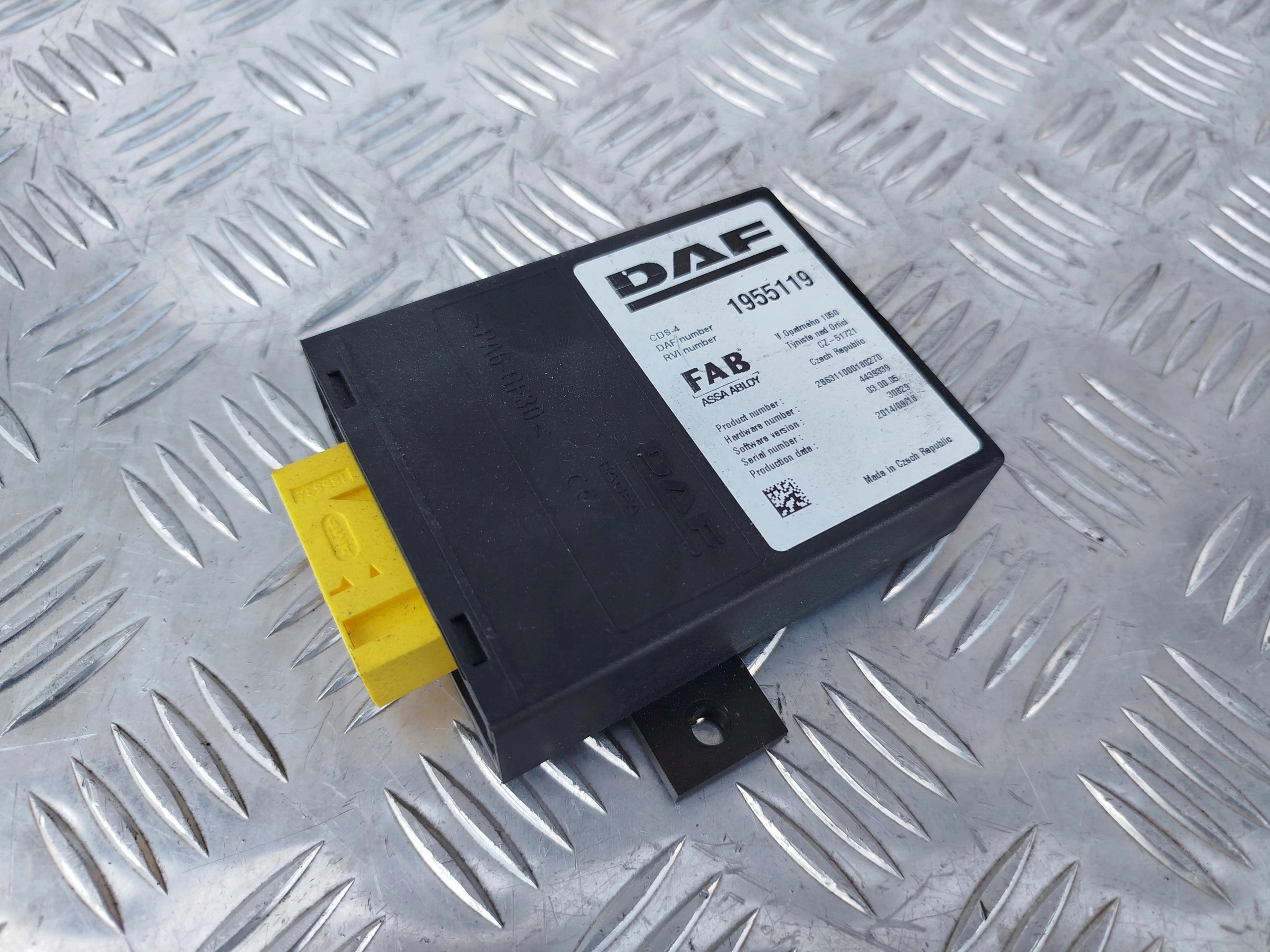 STEROWNIK FAB CDS 4 DAF XF 106 EURO 6 - obrazek 2