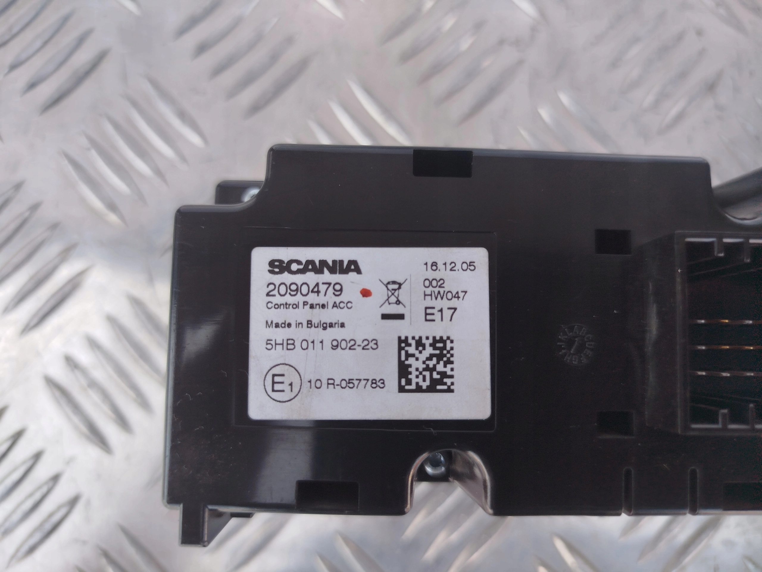 PANEL OGRZEWANIA KLIMATYZACJI SCANIA NTG - obrazek 5