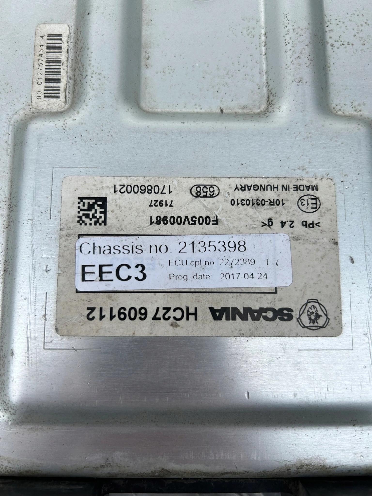 STEROWNIK MODUŁ ADBLUE EEC3 SCANIA NTG - obrazek 11