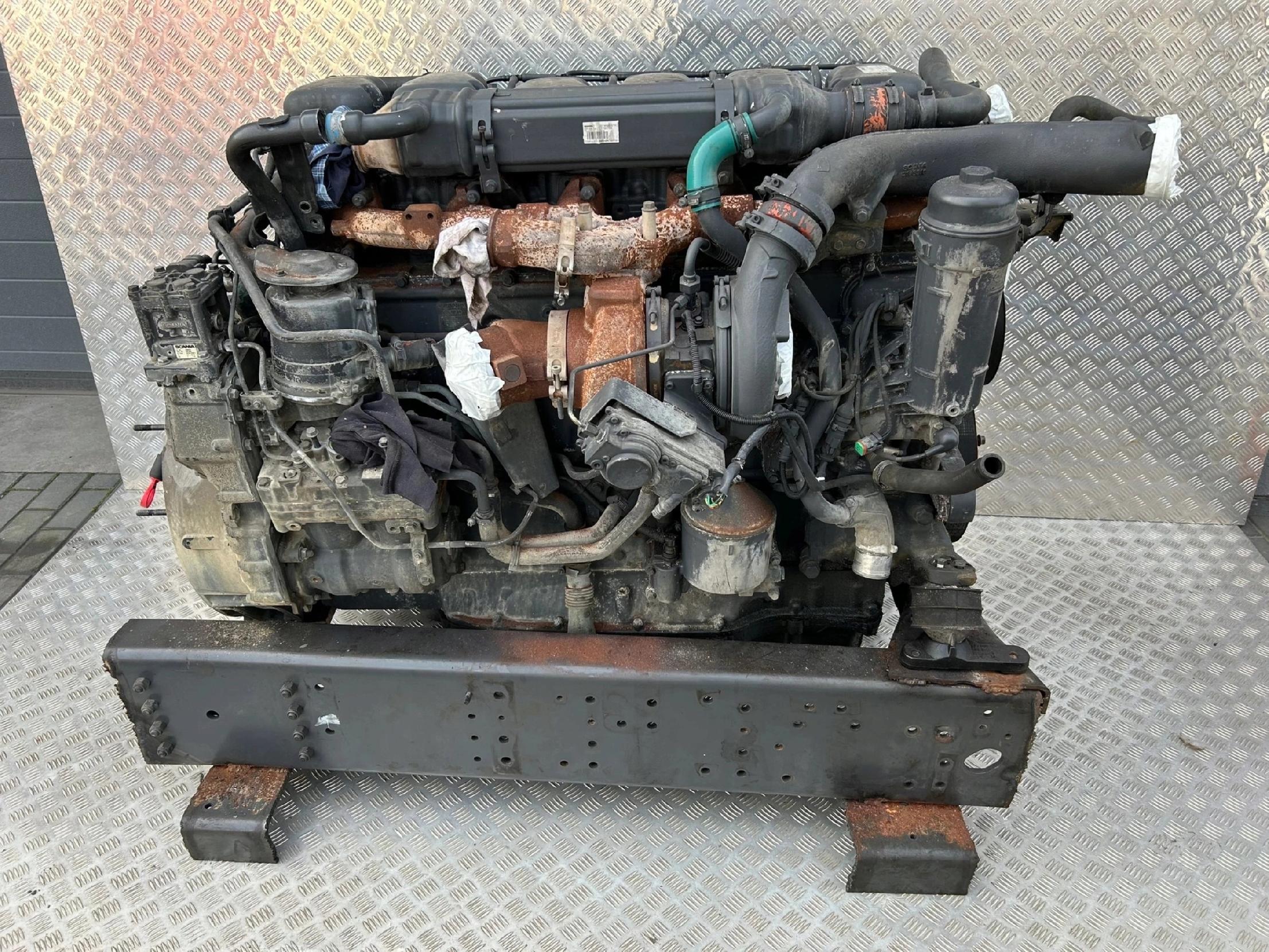 SILNIK SCANIA 450 490 EURO 6 DC 13125 Z EGR - obrazek 14