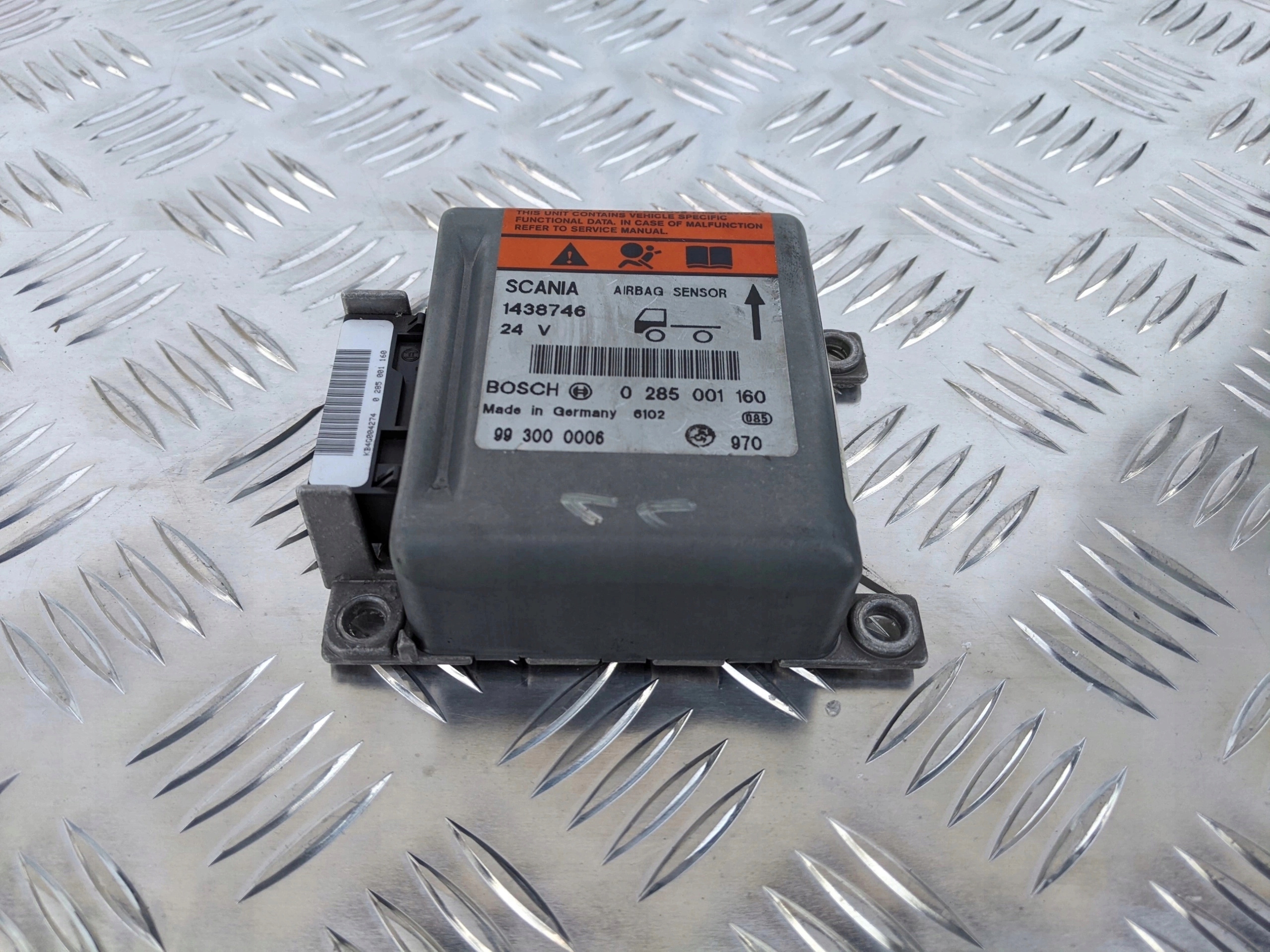 STEROWNIK PODUSZKI AIRBAG SCANIA 124 - obrazek 3