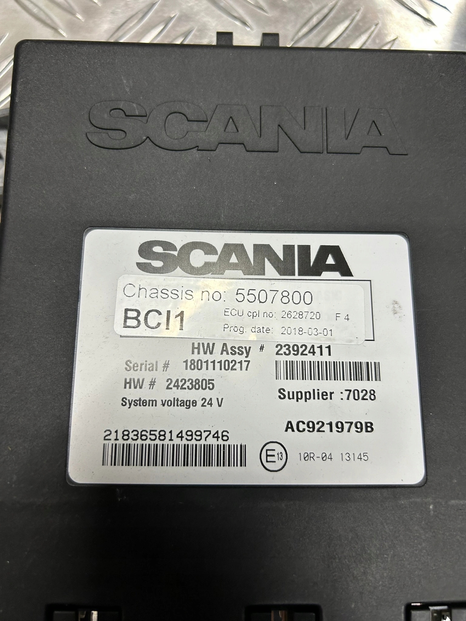 STEROWNIK MODUŁ ZABUDOWY BCI SCANIA R - obrazek 10