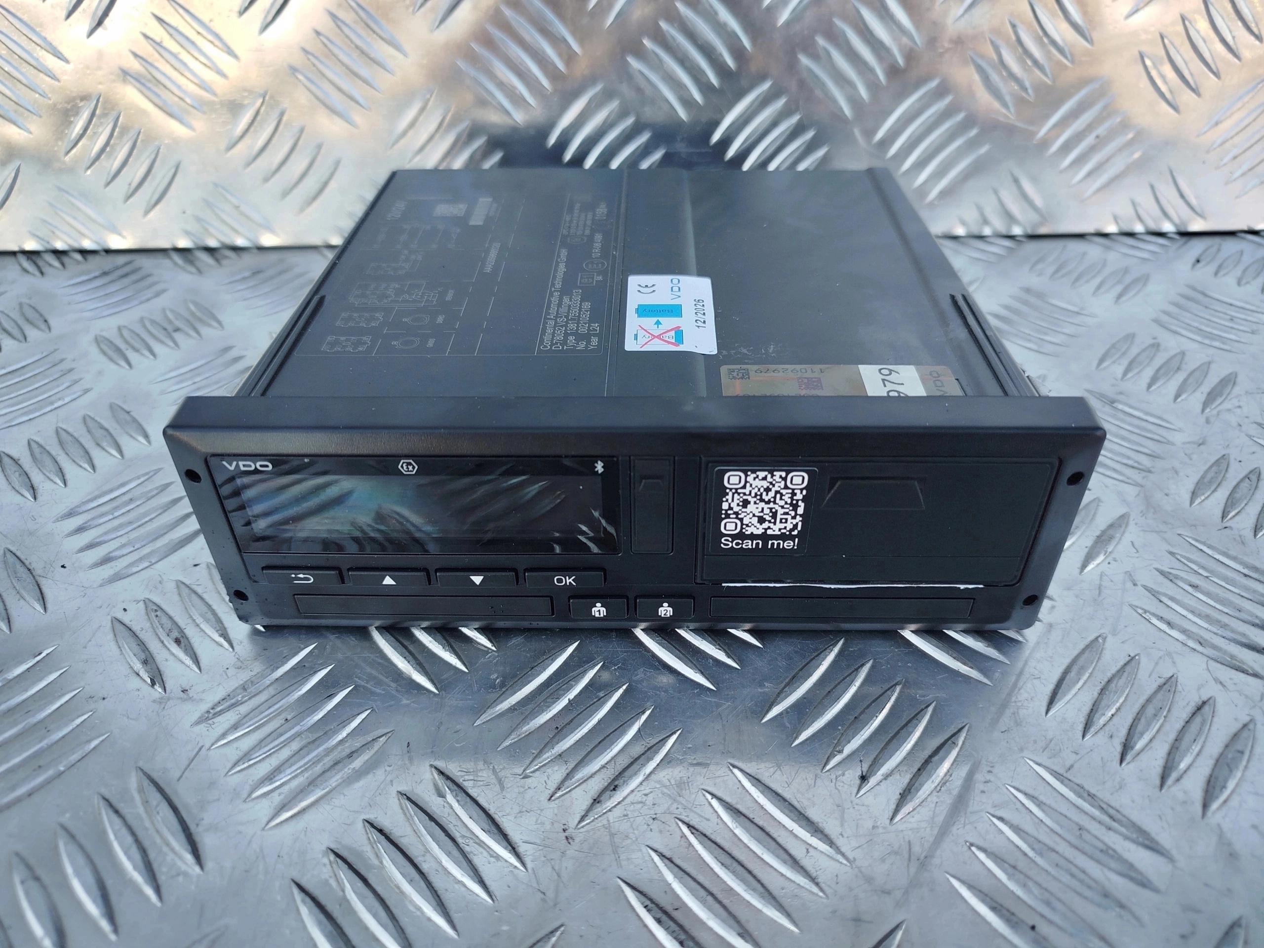 TACHOGRAF VDO DAF KOMPLETNY NOWY TYP AAA235990020