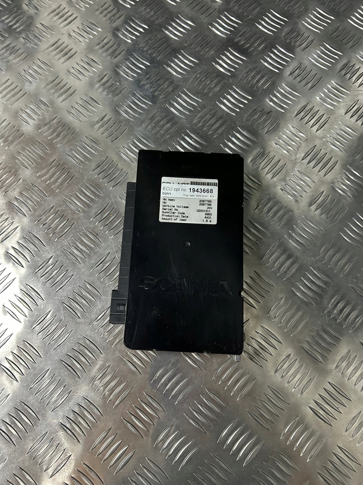 KOORDYNATOR STEROWNIK ŚWIATEŁ VIS CUV 1 SCANIA 2022 ROK 1943668