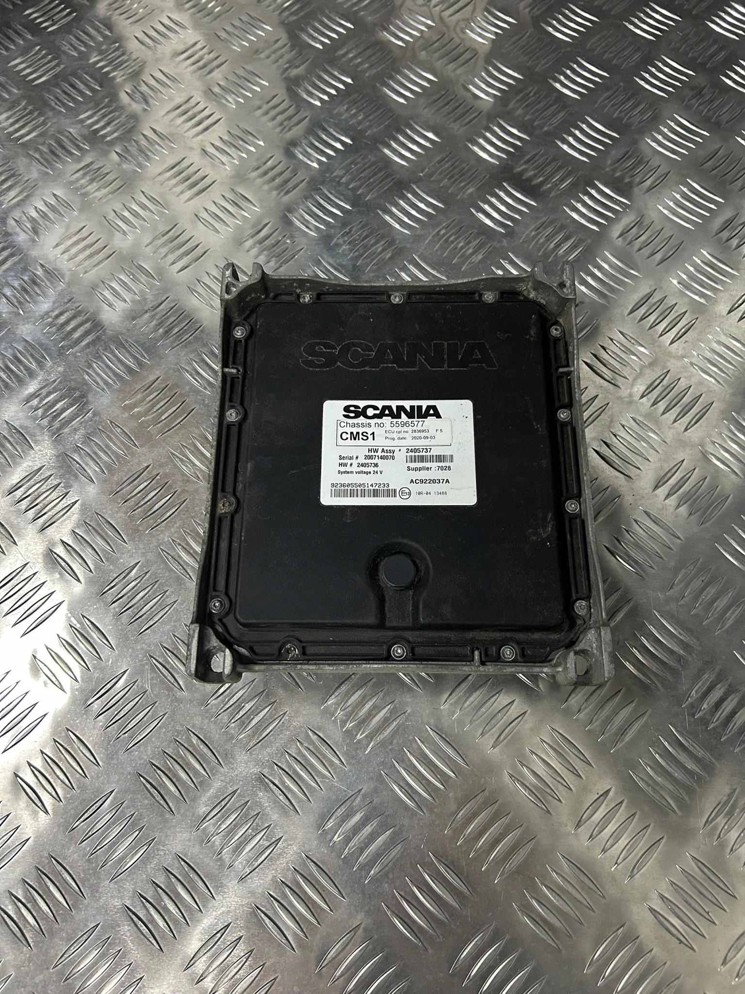 KOMPUTER STEROWNIK ZAWIESZENIA PODWOZIA ECU CMS1 SCANIA NTG