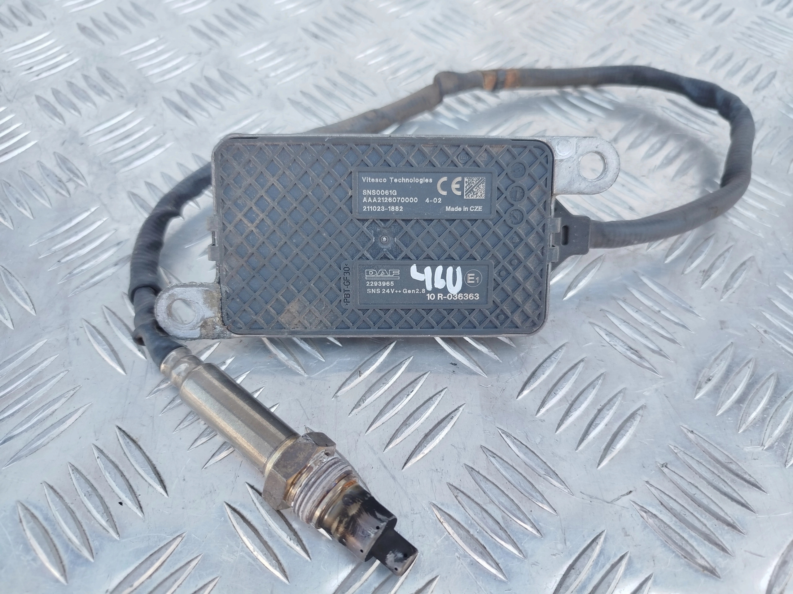 CZUJNIK NOX DAF XF 106 LIFT 480 PRZED KATALIZATOREM