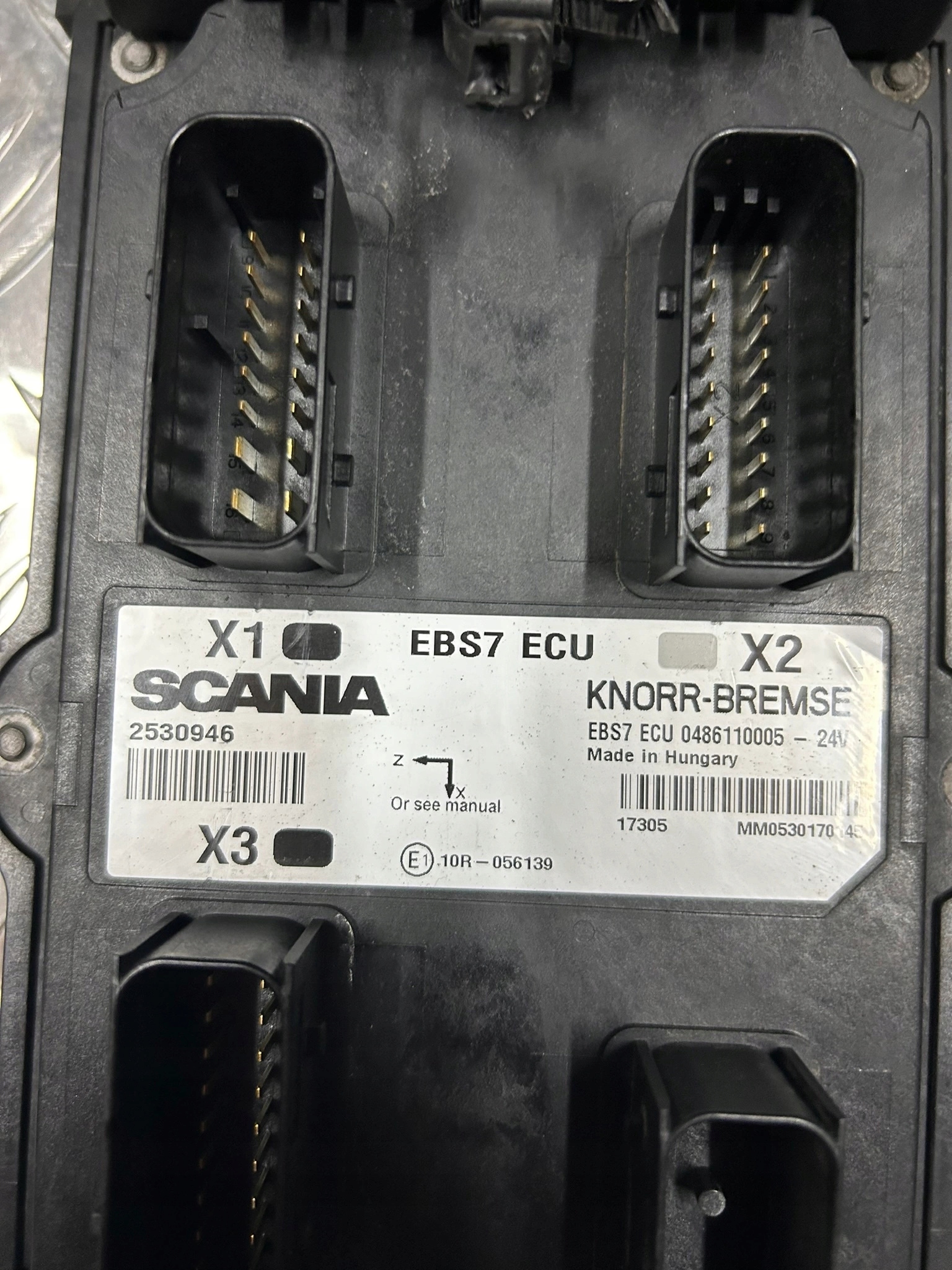 STEROWNIK MODUŁ EBS7 EBS 7 ECU SCANIA NTG - obrazek 2