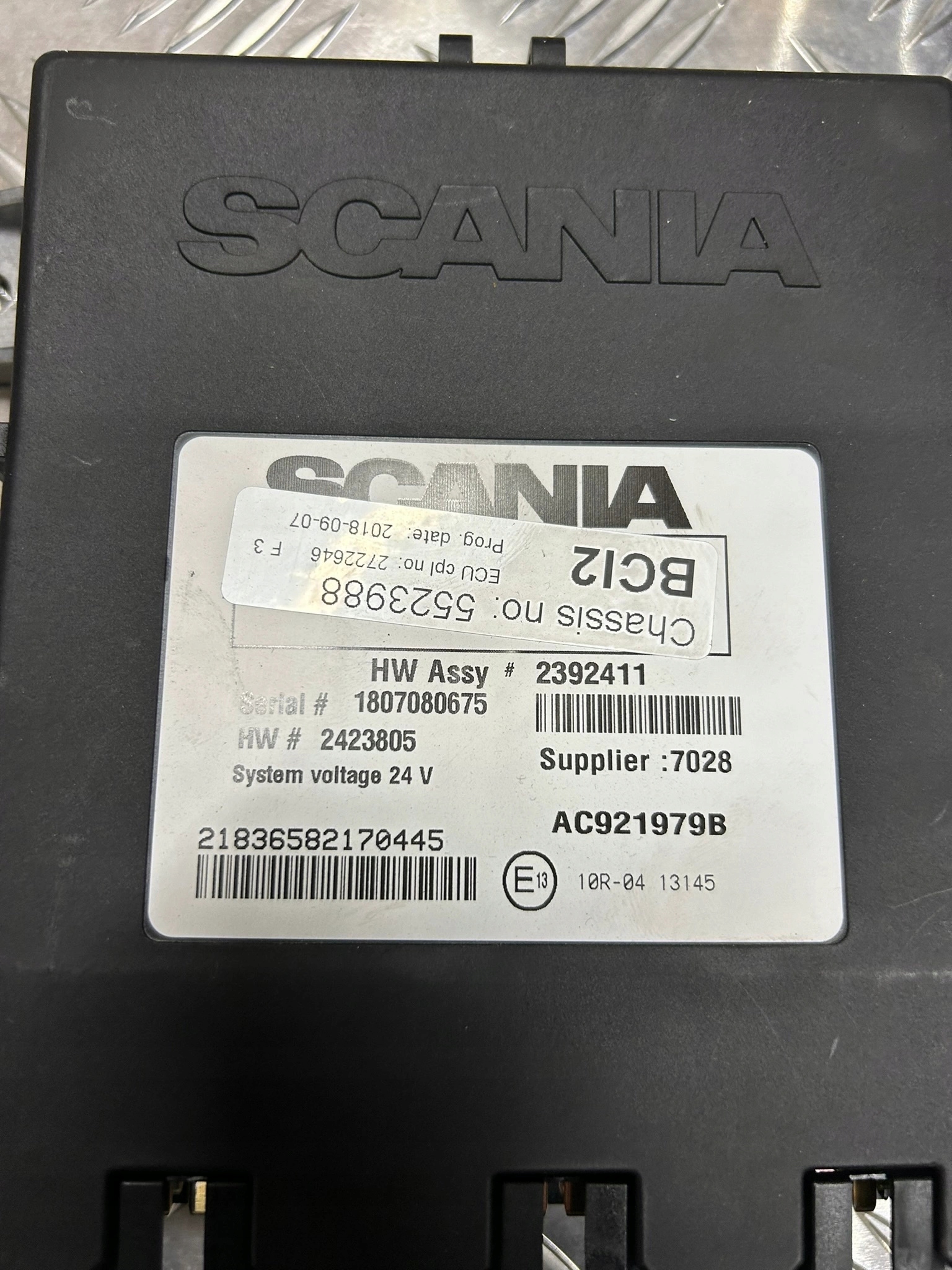 STEROWNIK MODUŁ ZABUDOWY BCI2 SCANIA NTG - obrazek 4