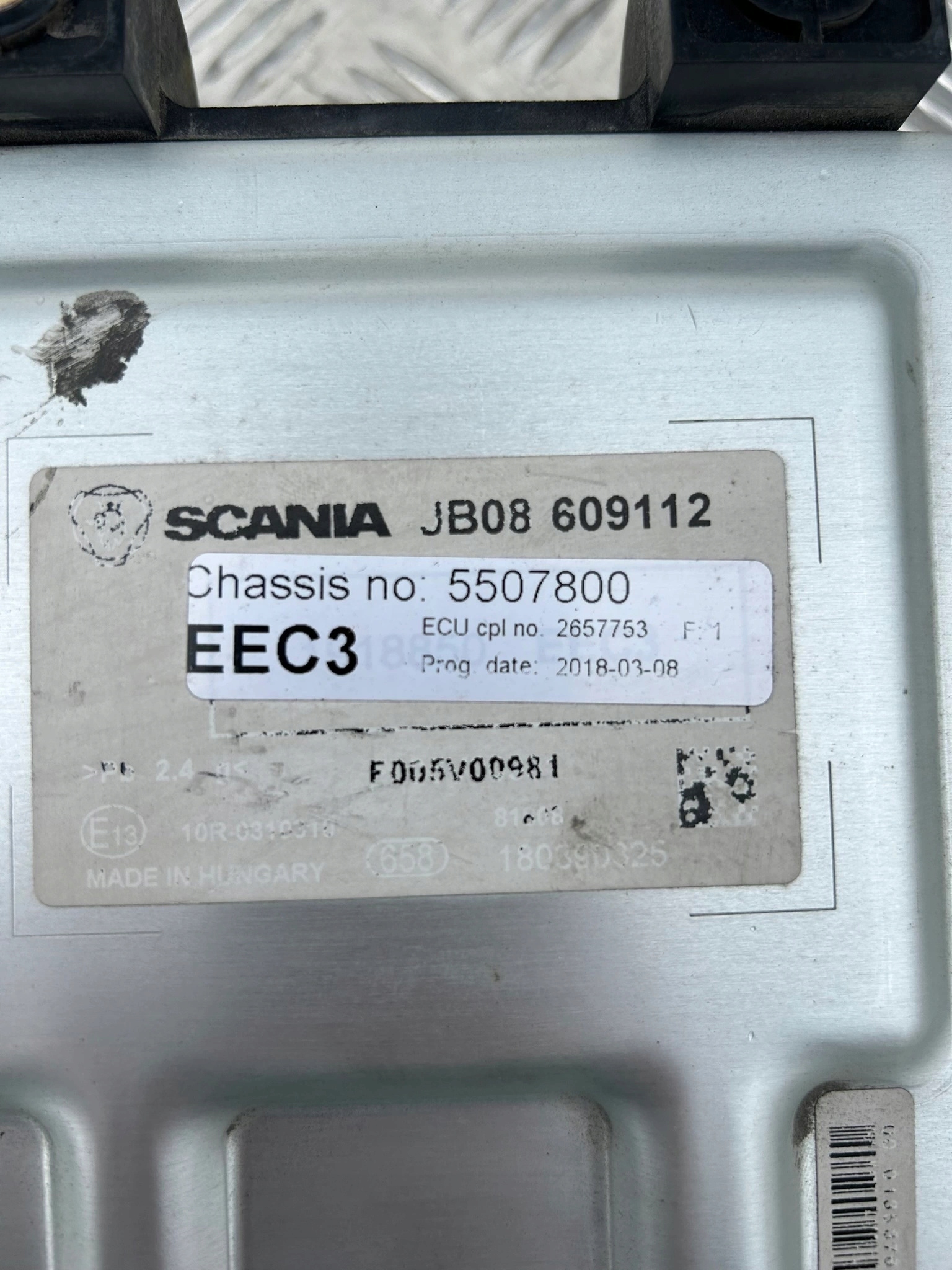 STEROWNIK MODUŁ ADBLUE EEC3 SCANIA NTG - obrazek 8